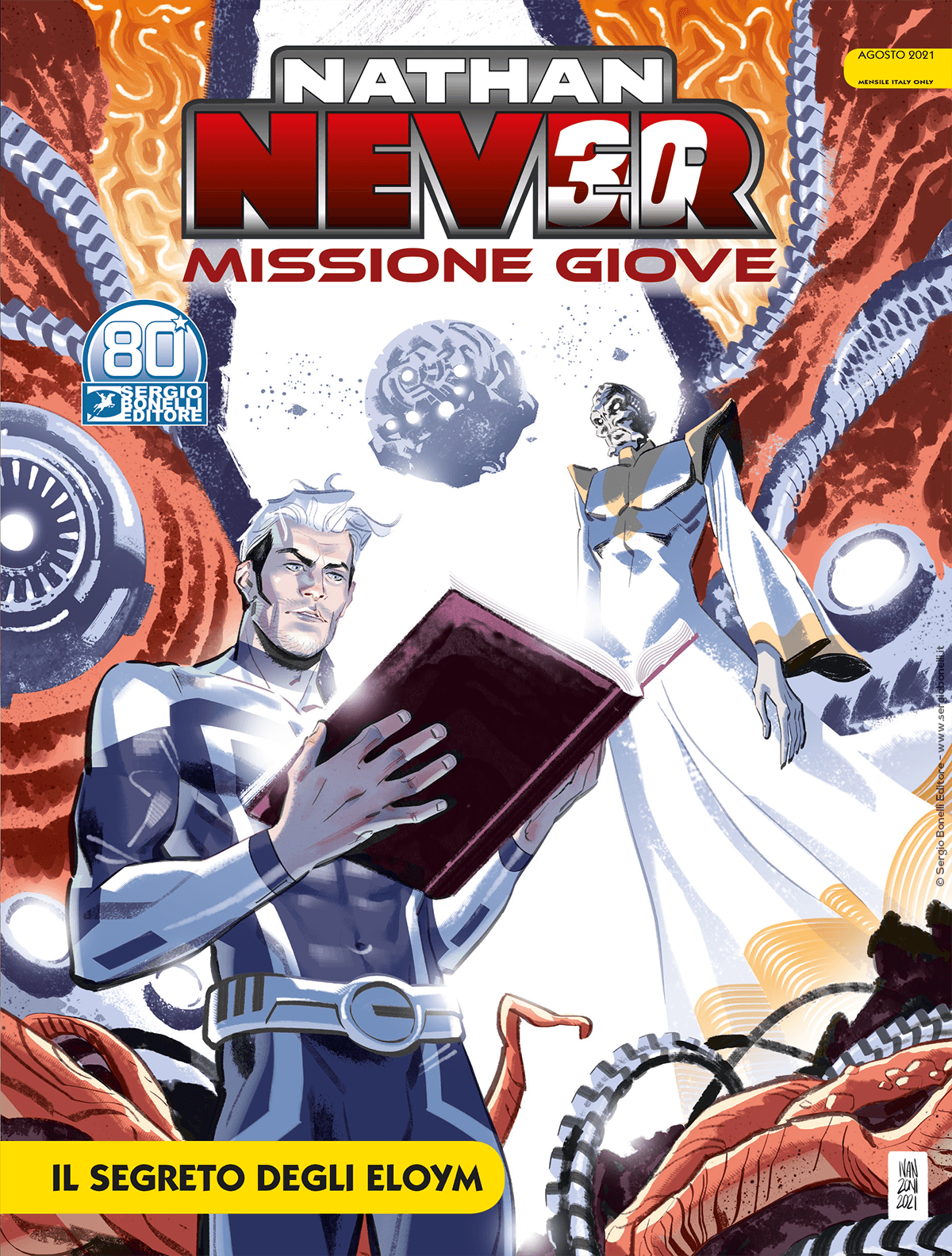 Il segreto degli Eloym - Nathan Never Missione Giove 03