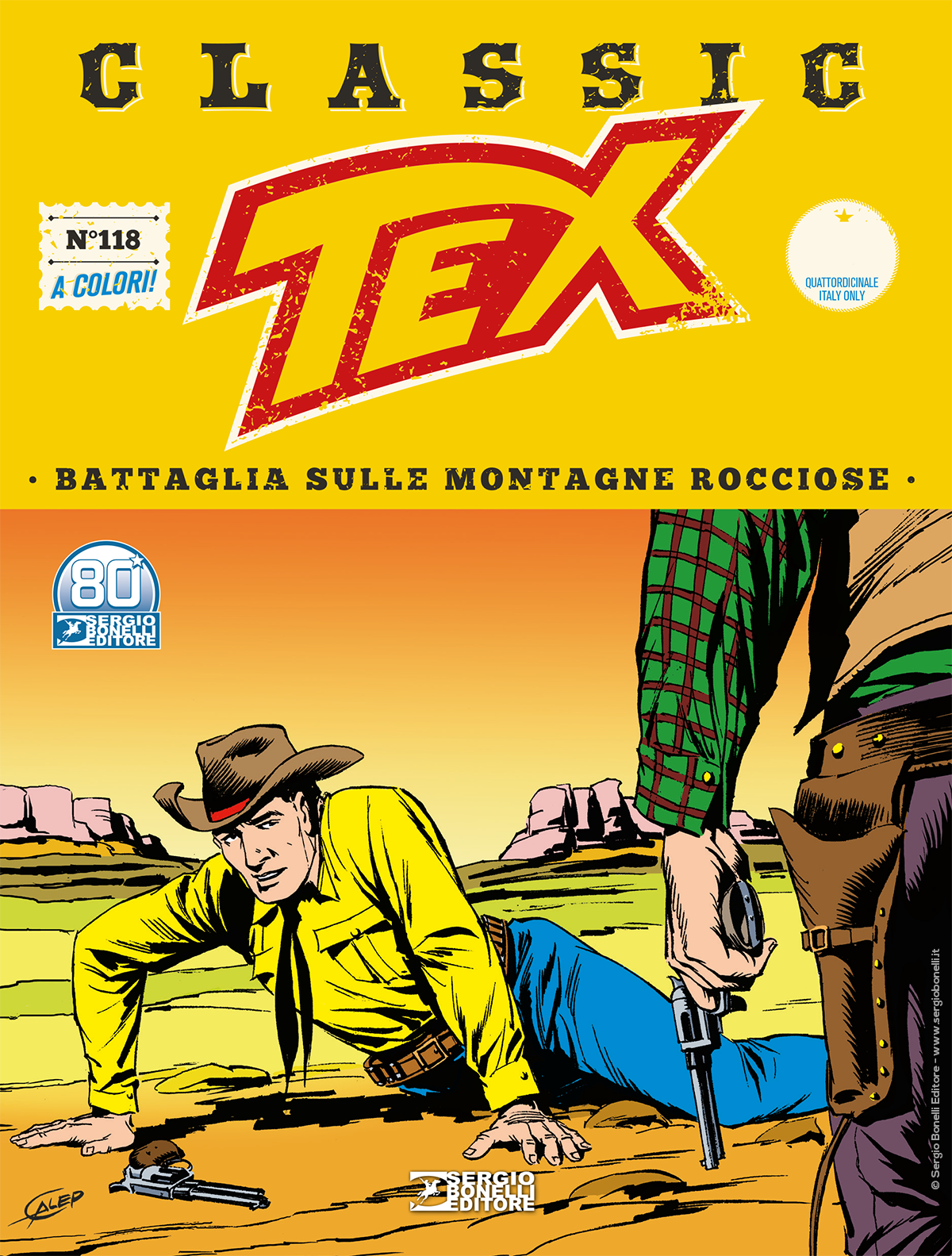 Battaglia sulle montagne rocciose - Tex Classic 118 cover