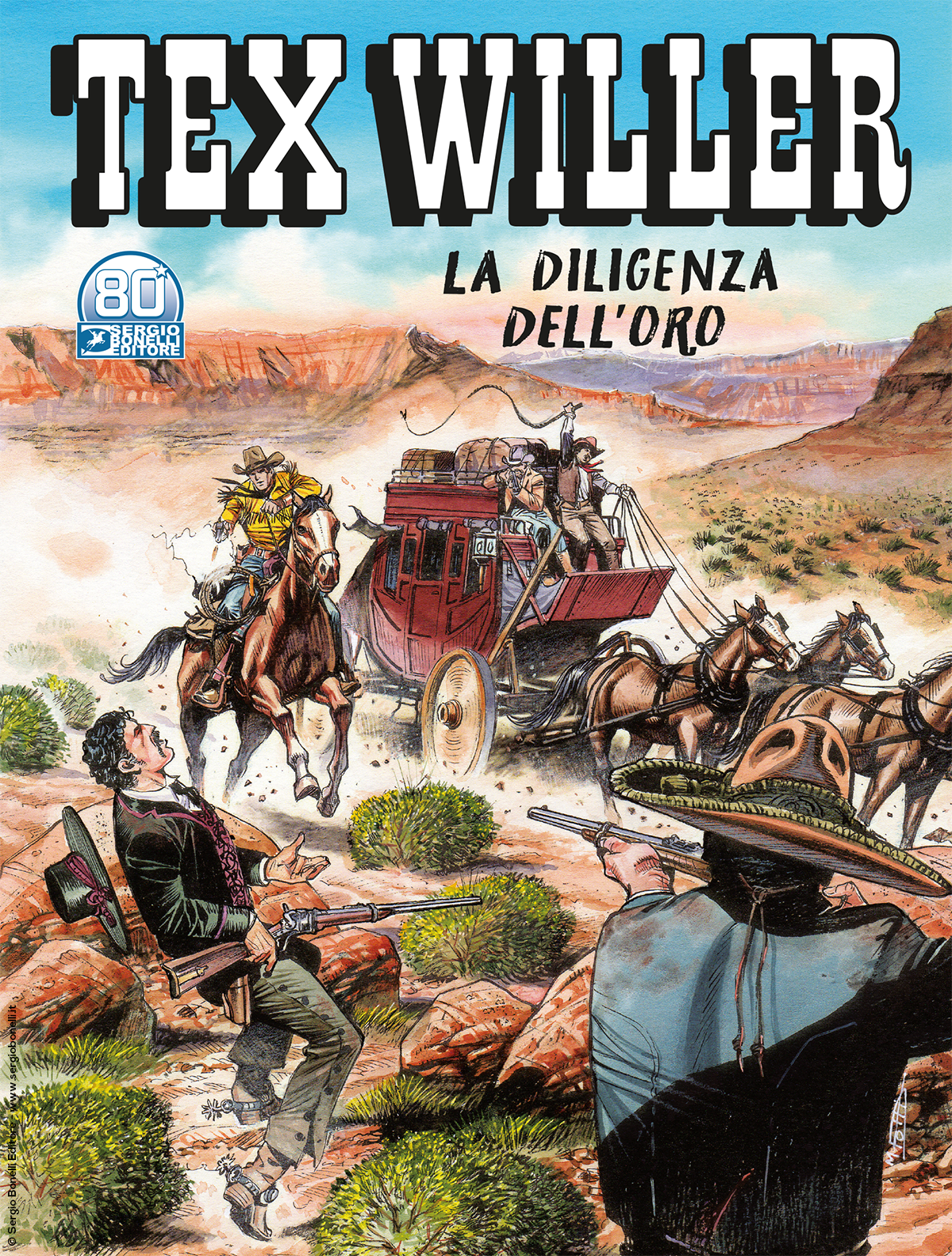 La diligenza dell'oro - Tex Willer 36
