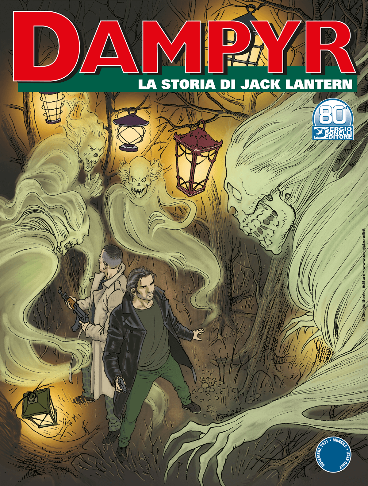 La storia di Jack Lantern - Dampyr 260