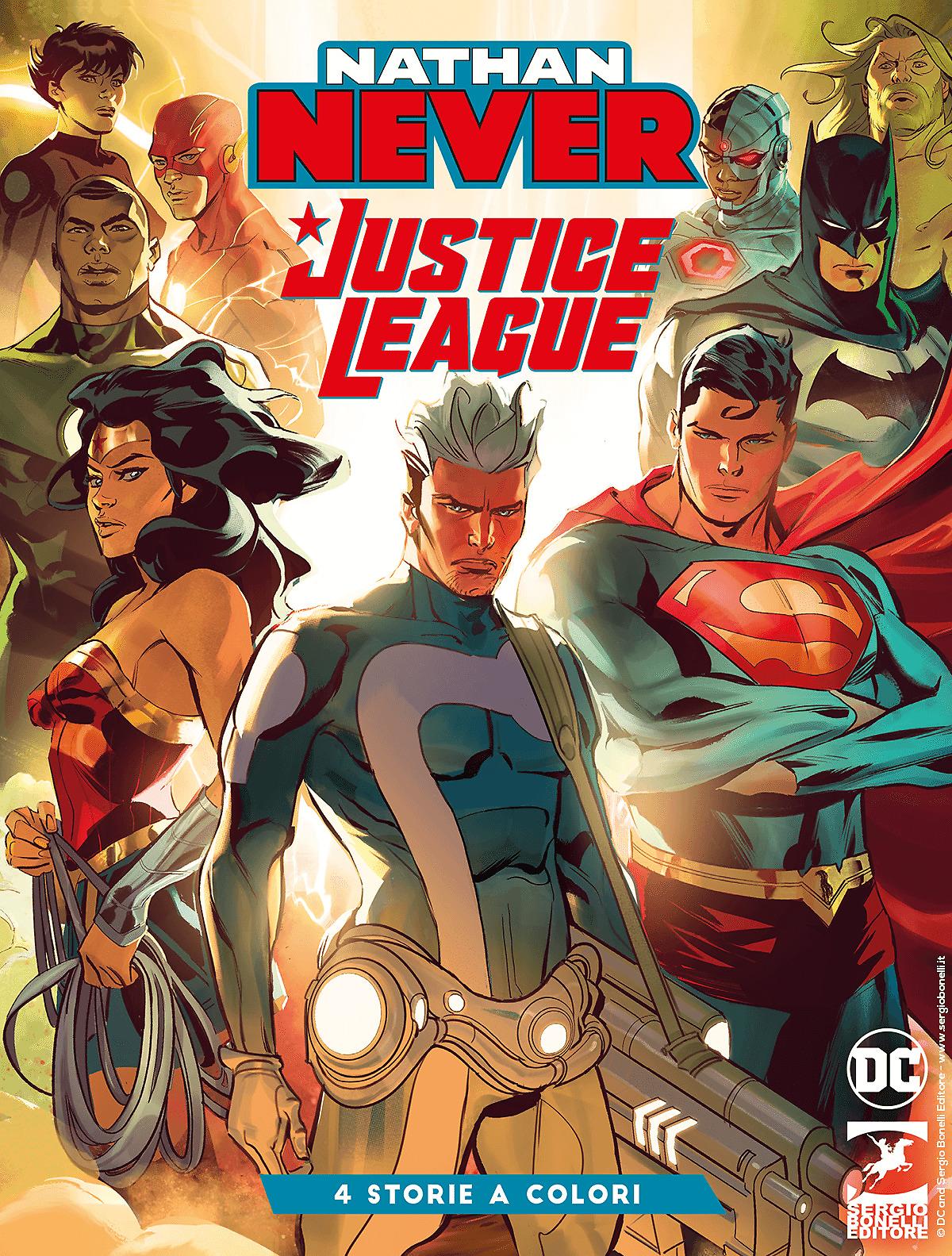 Nathan Never Justice League