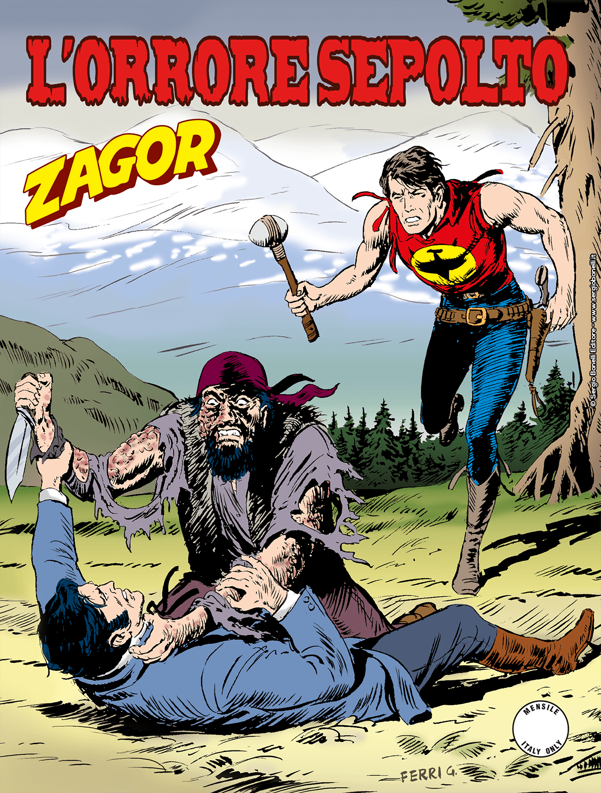 L'orrore sepolto - Zagor 543