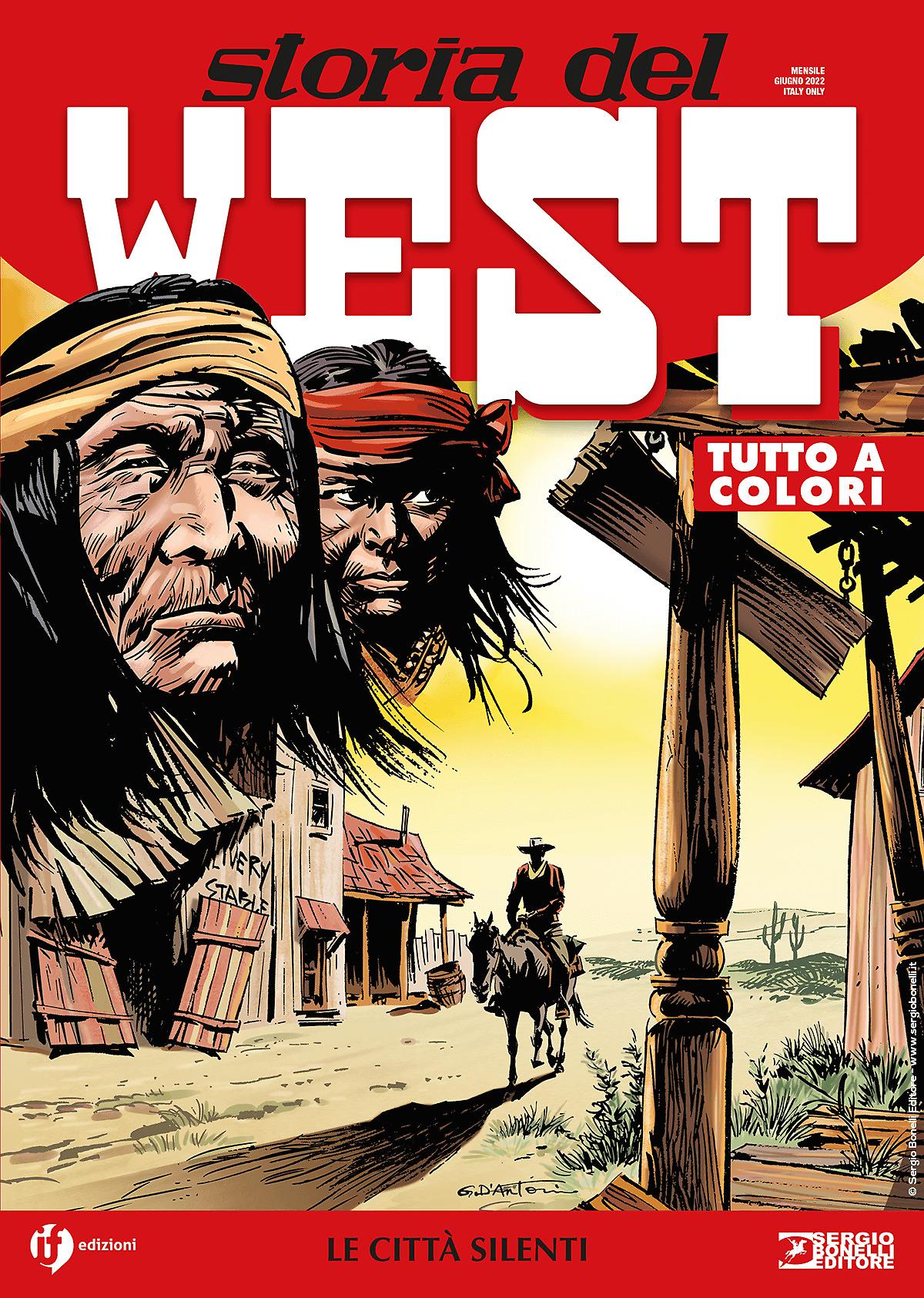 Le città silenti - Storia del West 39 cover