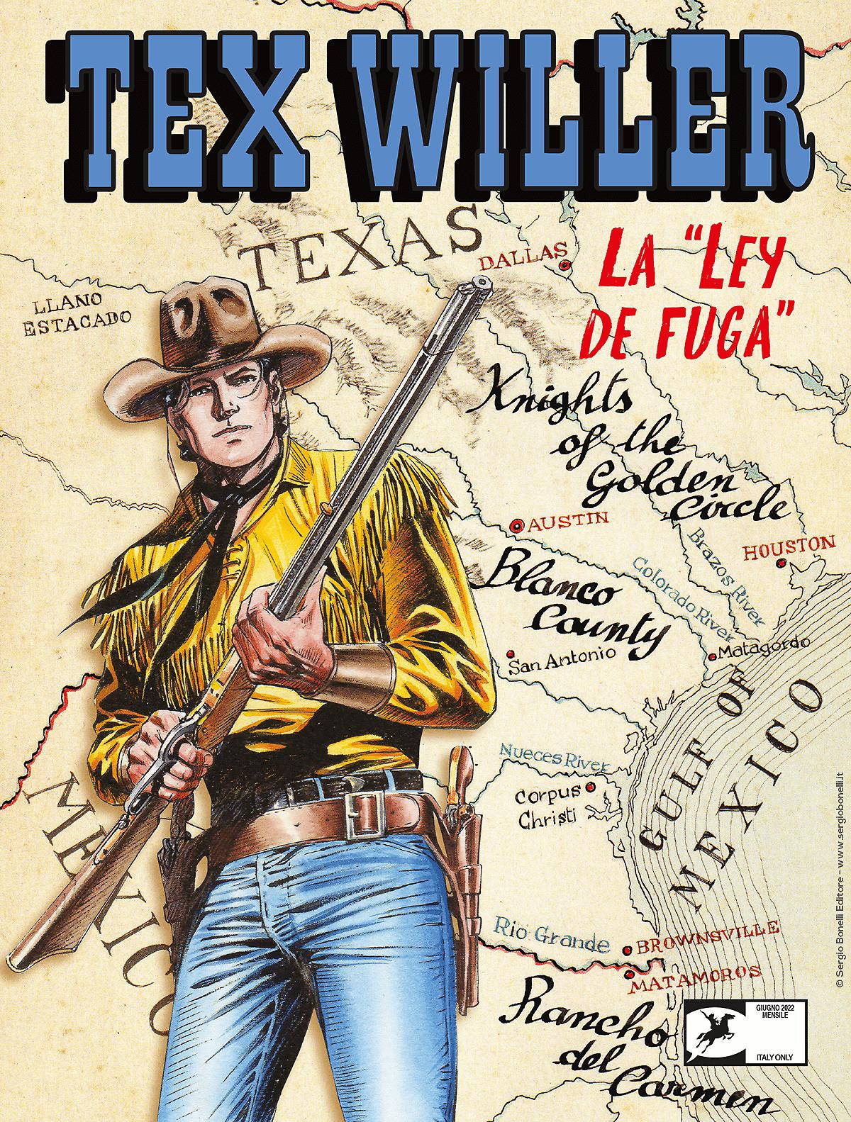 La "Ley de Fuga" - Tex Willer 44