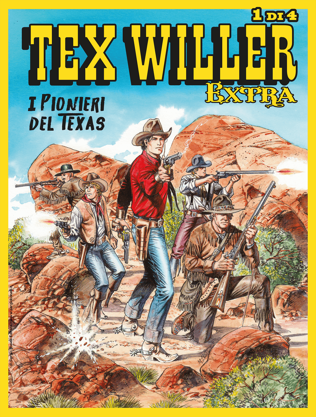 I pionieri del Texas - Tex Willer Extra 04