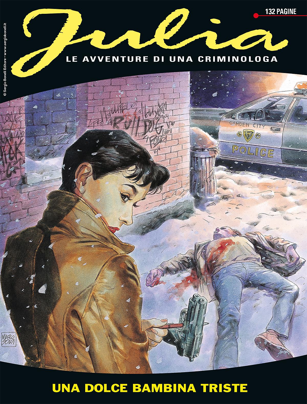 Una dolce bambina triste