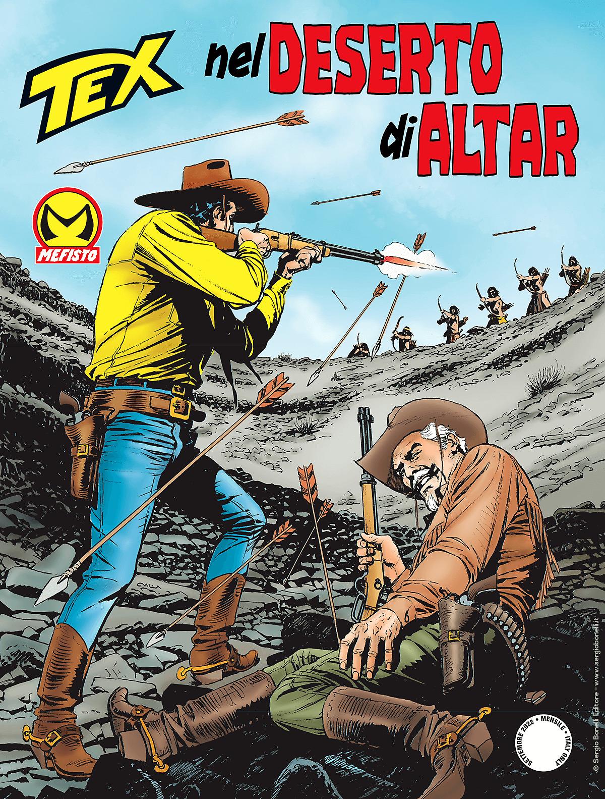 Nel deserto di Altar - Tex 743