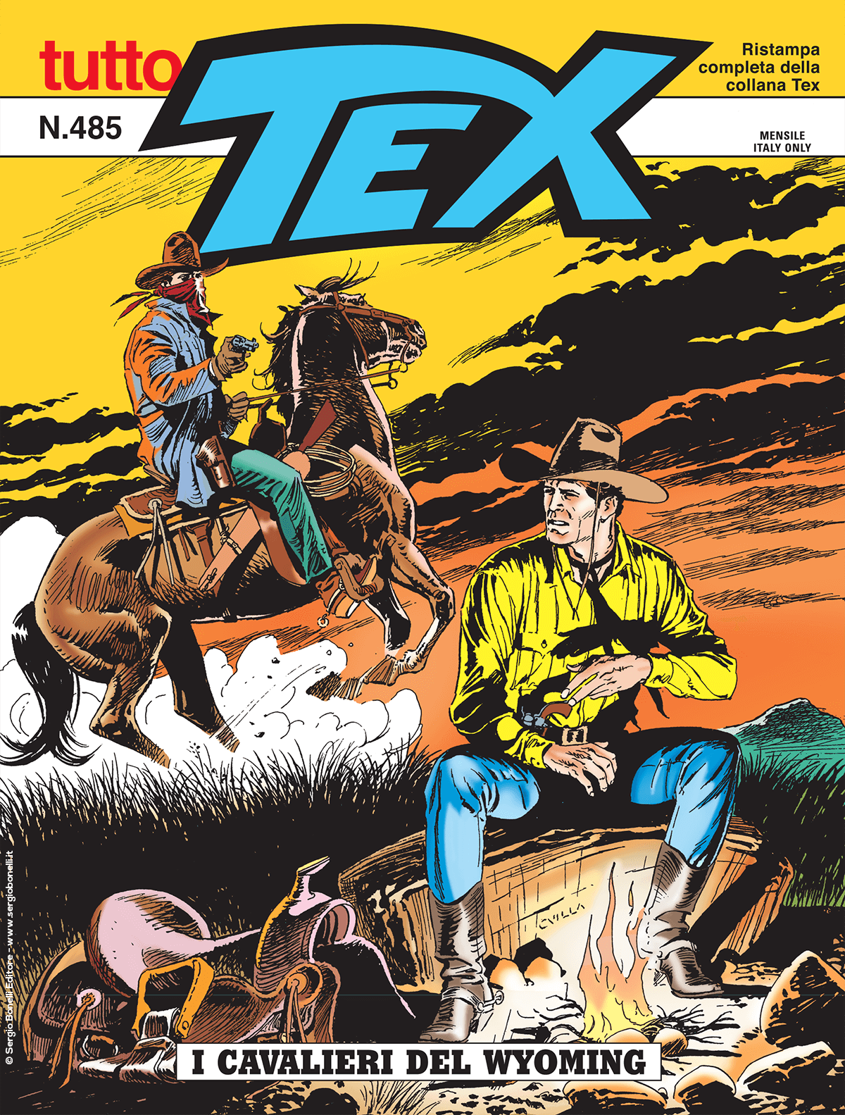 I cavalieri del Wyoming - Tutto Tex 485