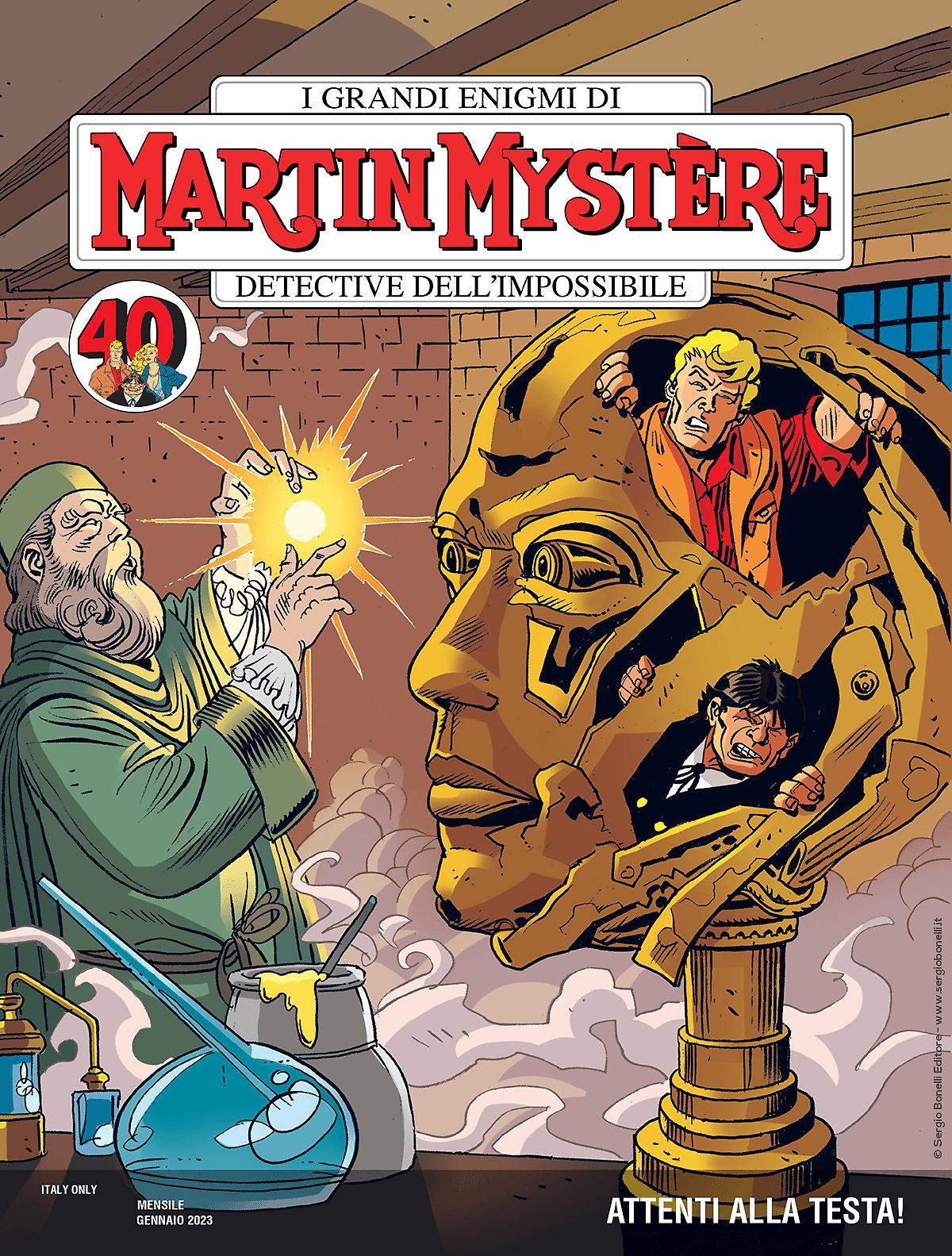 Attenti alla testa! - Martin Mystère 395