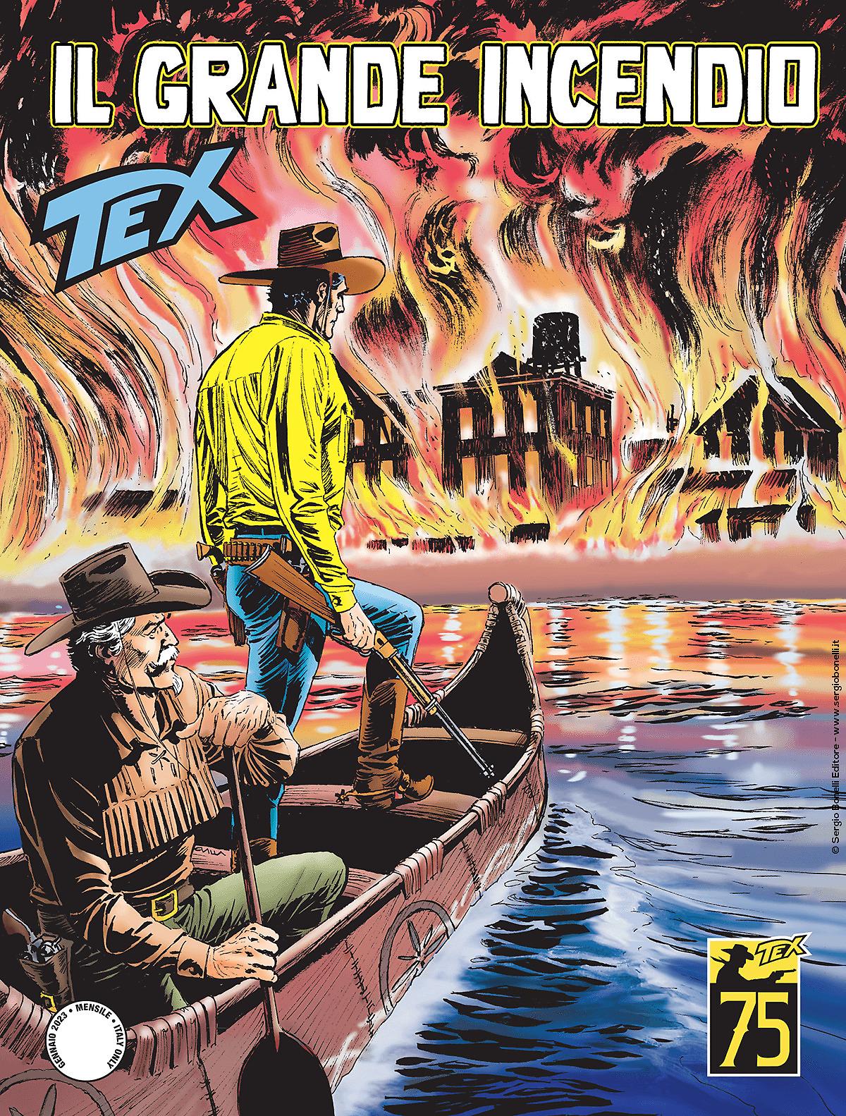 Il grande incendio - Tex 747