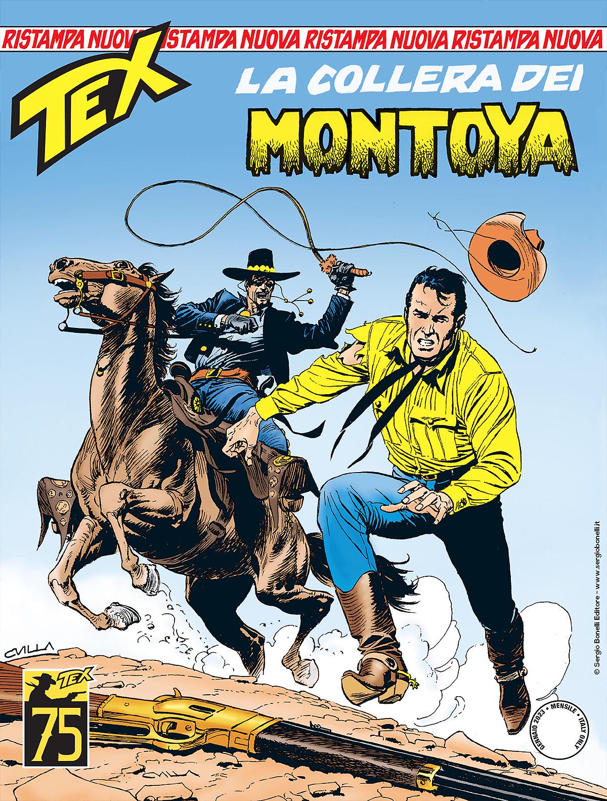 La collera dei Montoya - Tex Nuova Ristampa 489