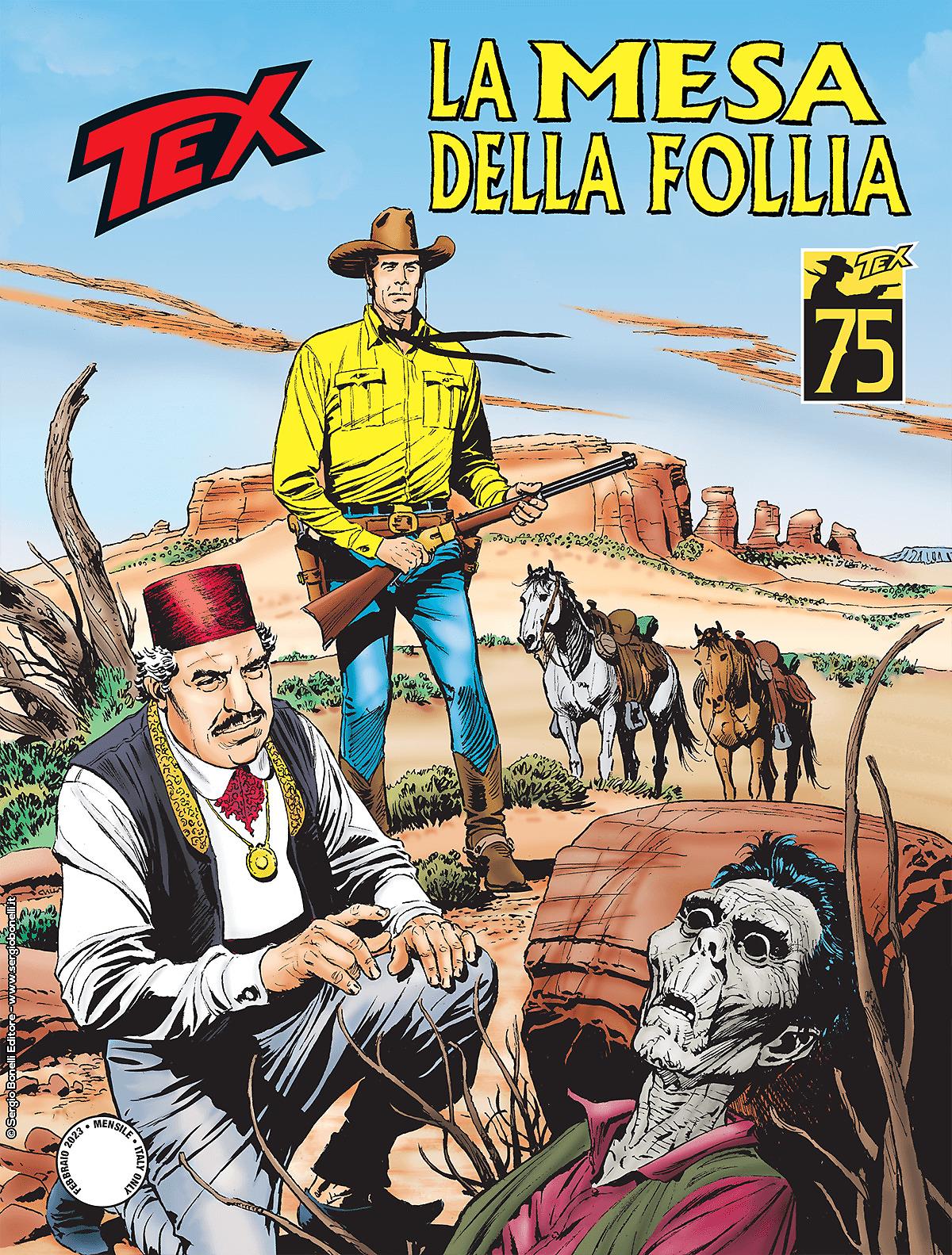 Le mesa della follia - Tex 748