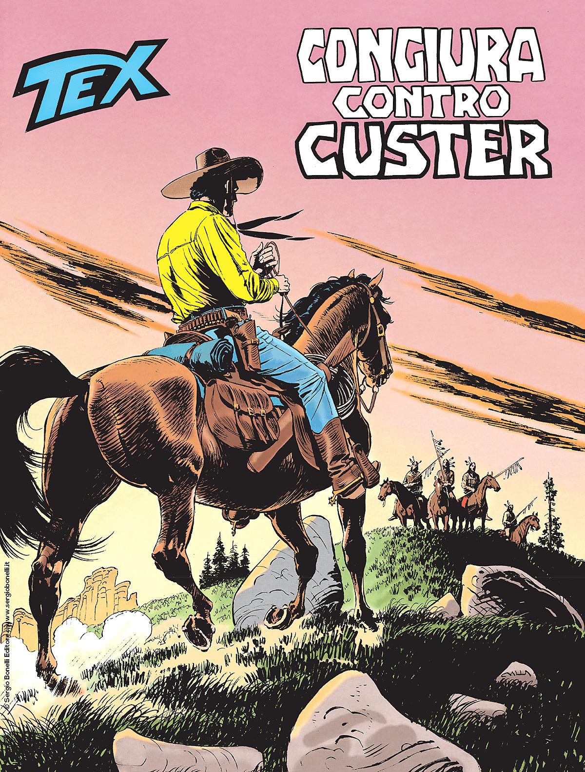 Congiura contro Custer - Tex Tre Stelle 490