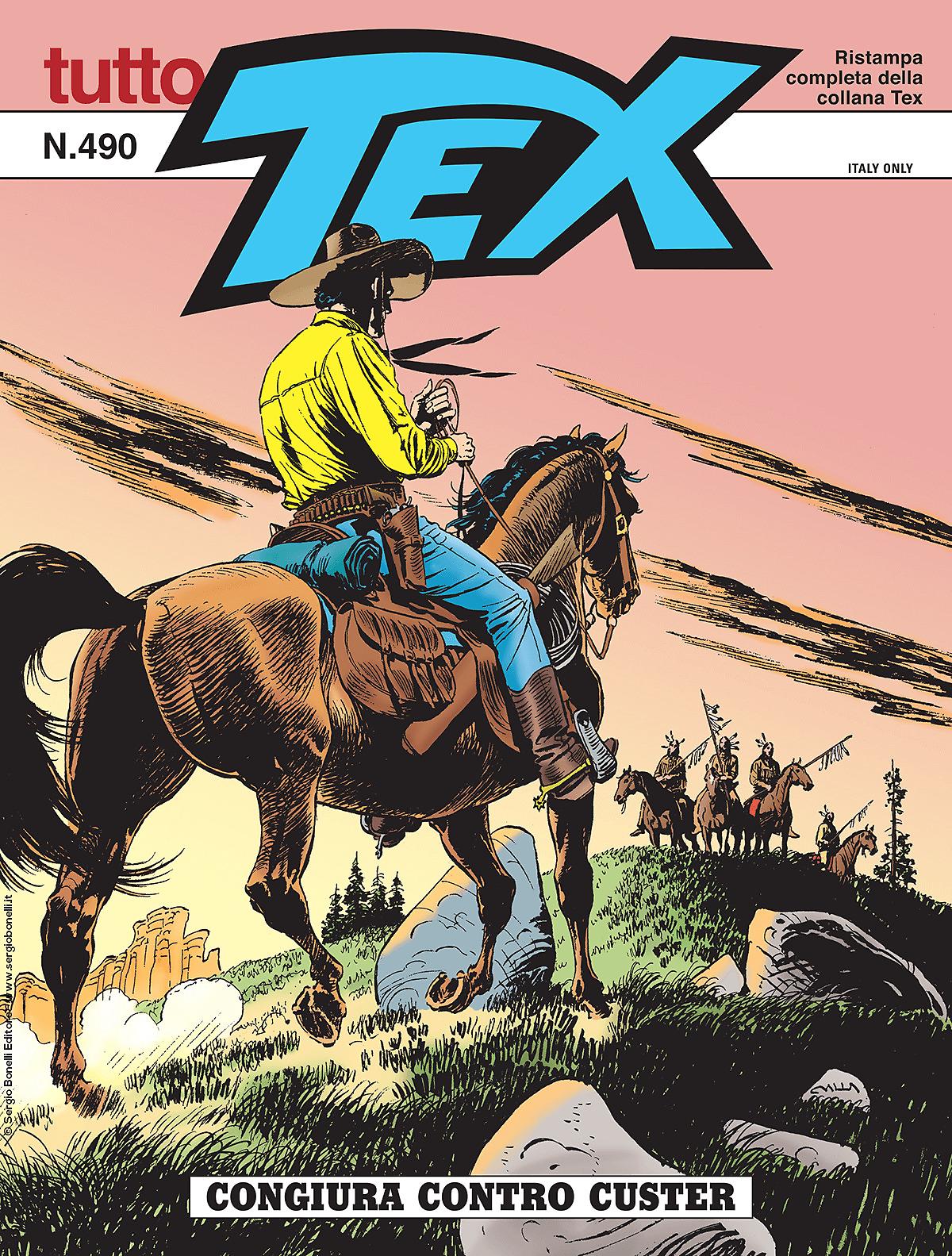 Congiura contro Custer - Tutto Tex 490