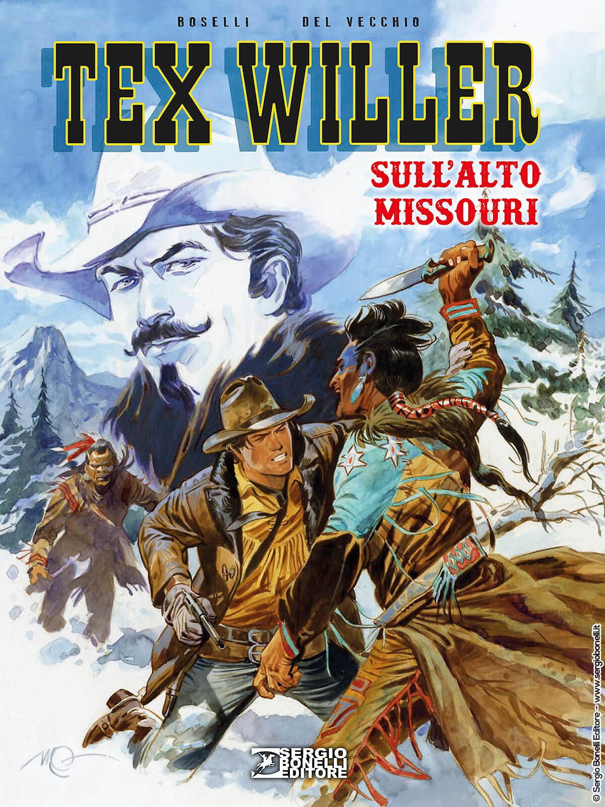 Tex Willer. Sull'alto Missouri