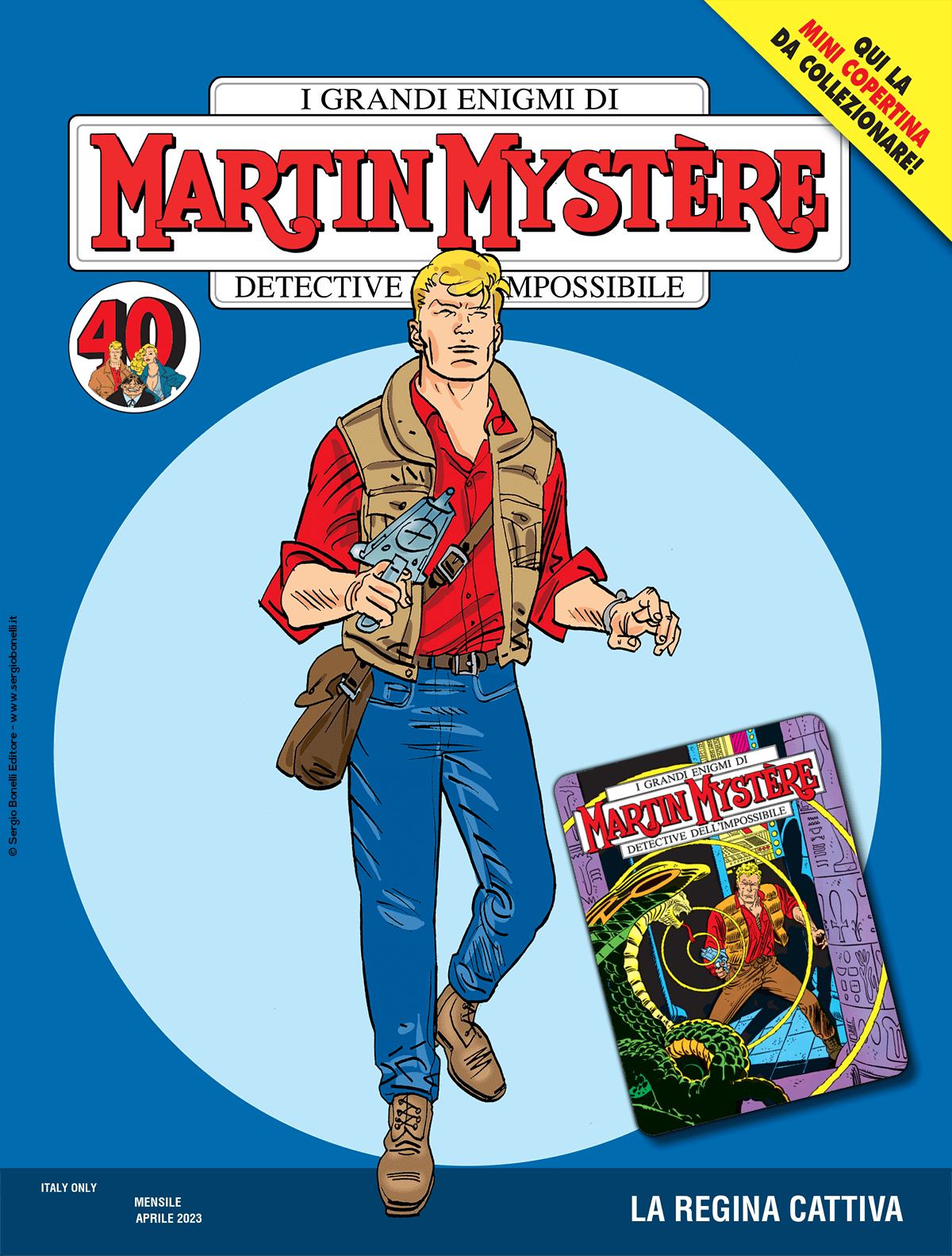La regina cattiva – mini copertina Martin Mystère 1