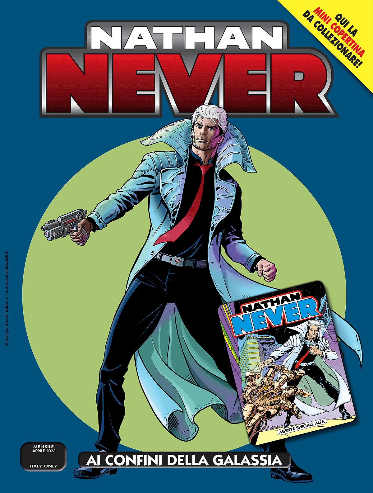 Ai confini della galassia - Mini copertina Nathan Never 1 - Nathan Never 383