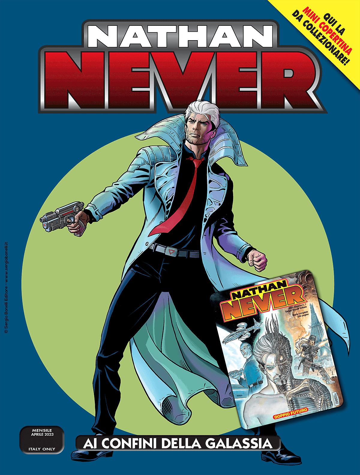 Ai confini della galassia - Mini copertina Nathan Never Gigante 1 - Nathan Never 383