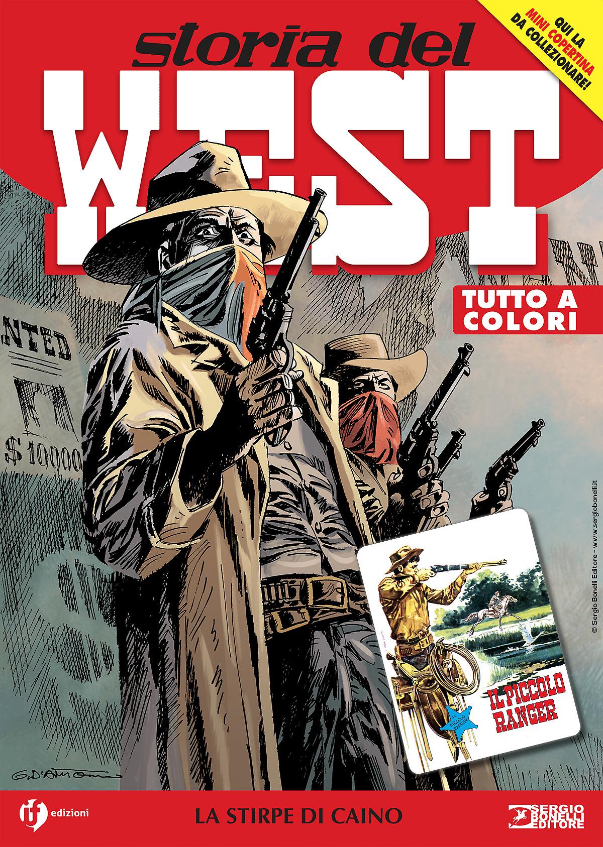 La stirpe di Caino – Storia del West 50 – mini copertina Il Piccolo Ranger 1