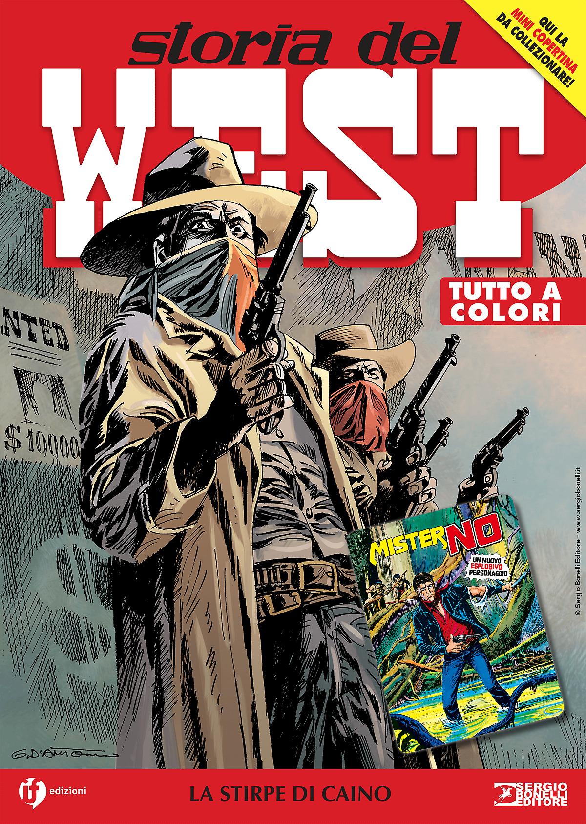 La stirpe di Caino – Storia del West 50 – mini copertina Mister No 1