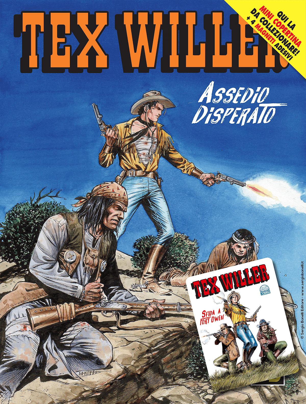 Assedio disperato – Tex Willer 55 – mini copertina Tex Willer 33