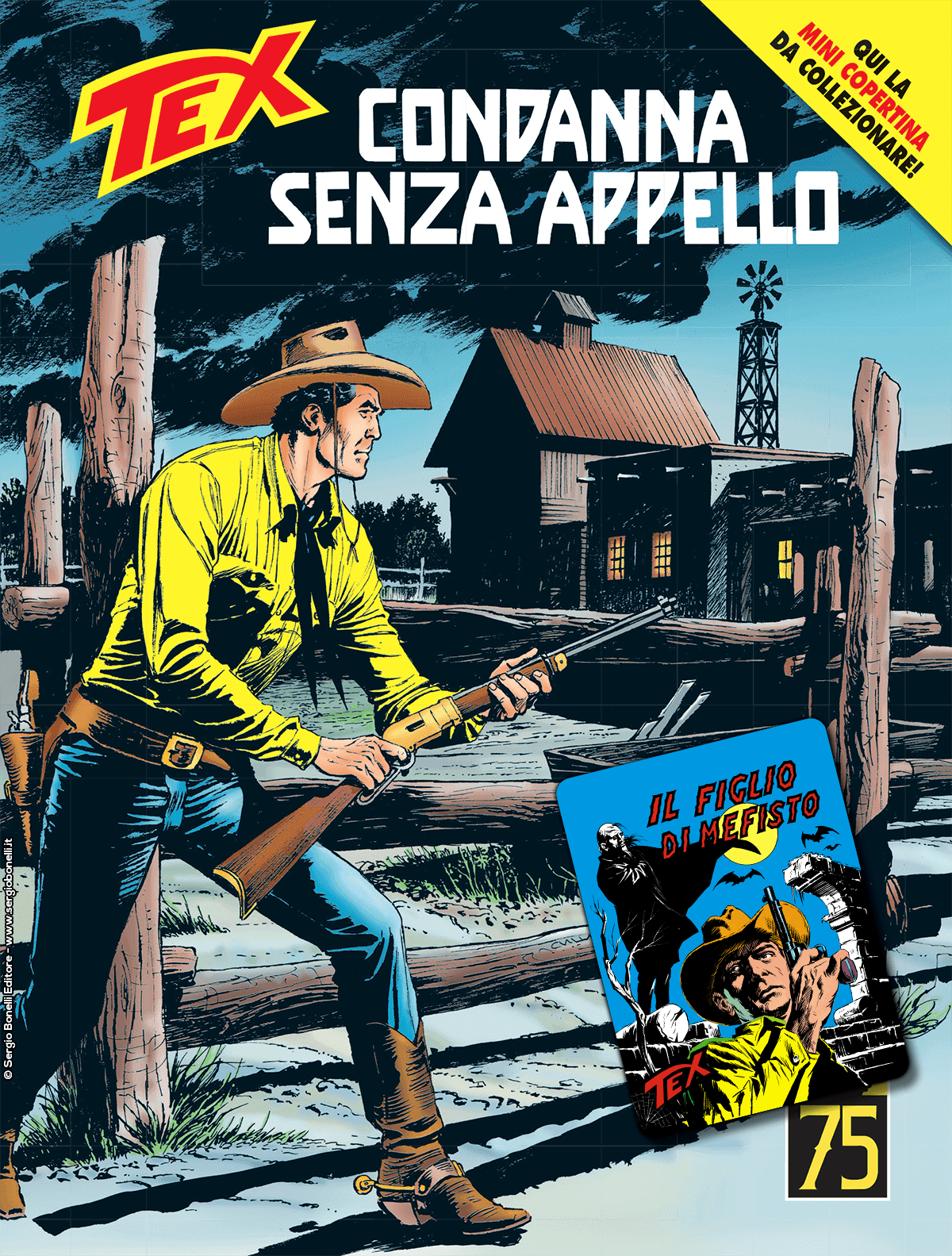 Condanna senza appello – Tex 751 – mini copertina Tex 125