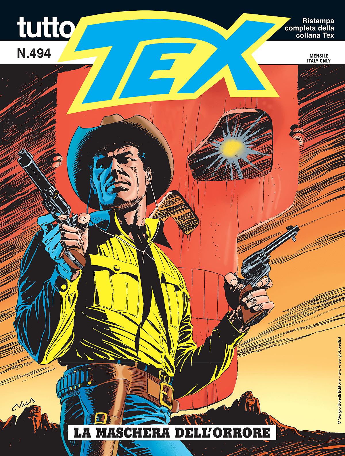 La maschera dell'orrore - Tutto Tex 494