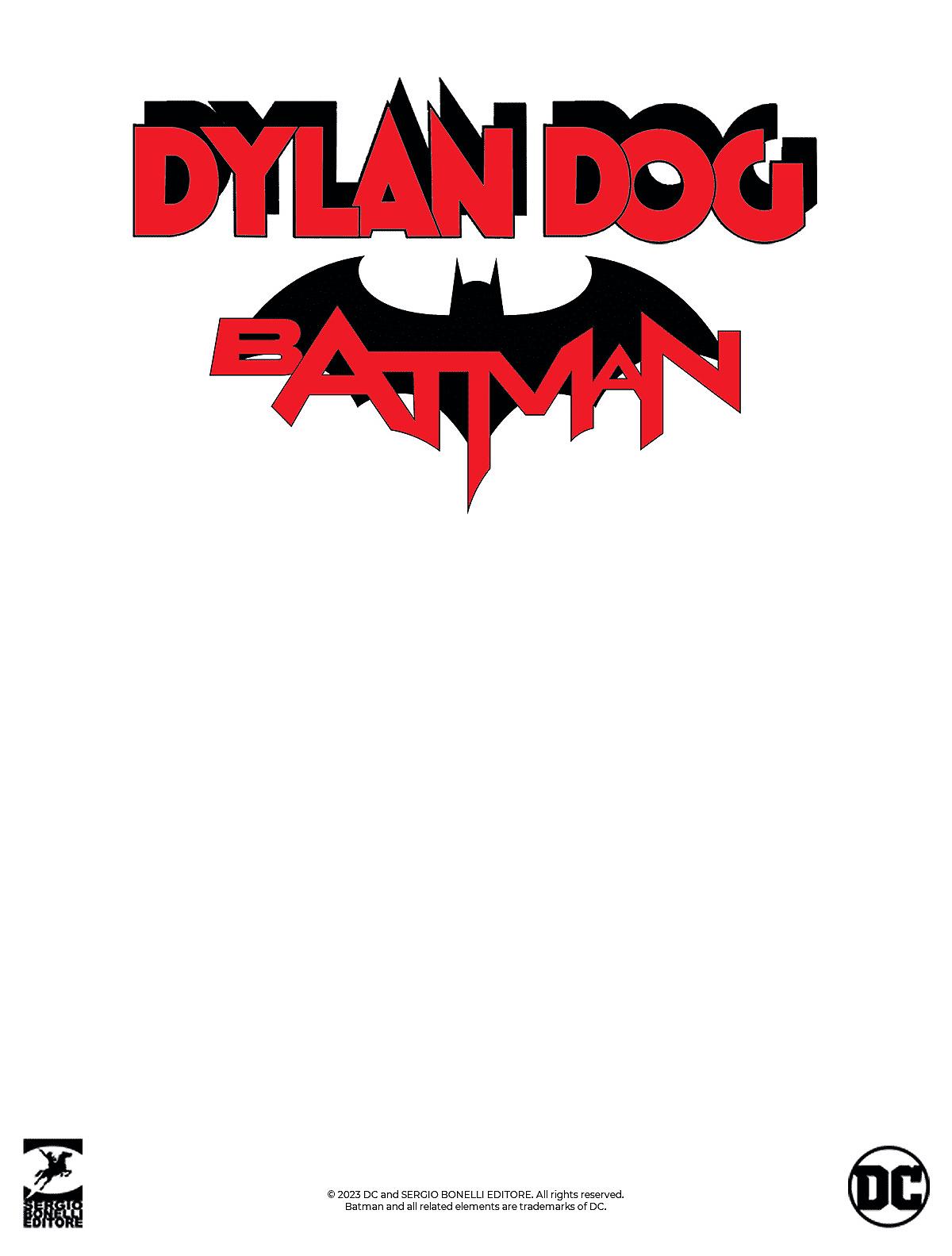 Dylan Dog Batman 1 Variant bianca