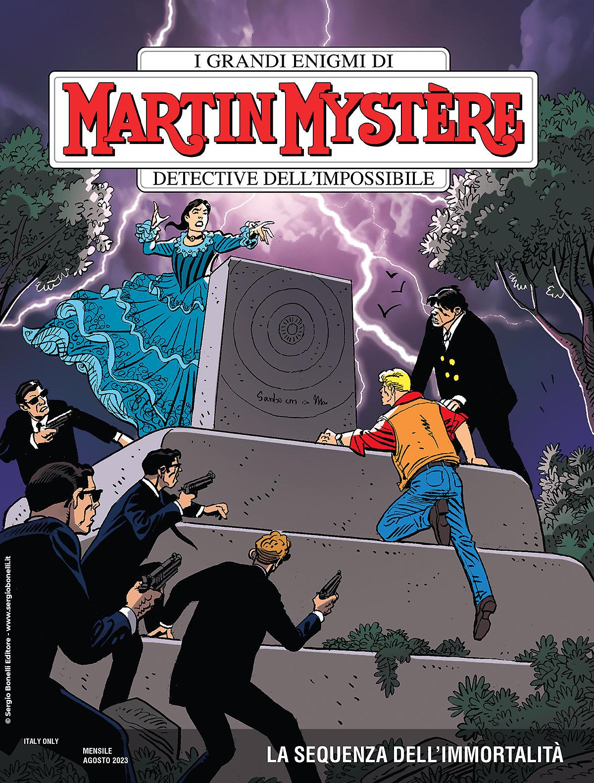 La sequenza dell'immortalità - Martin Mystère 402