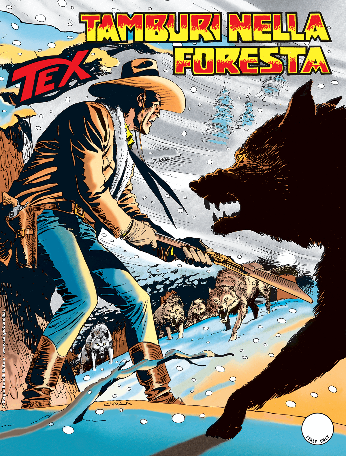 Tamburi nella foresta - Tex Tre Stelle