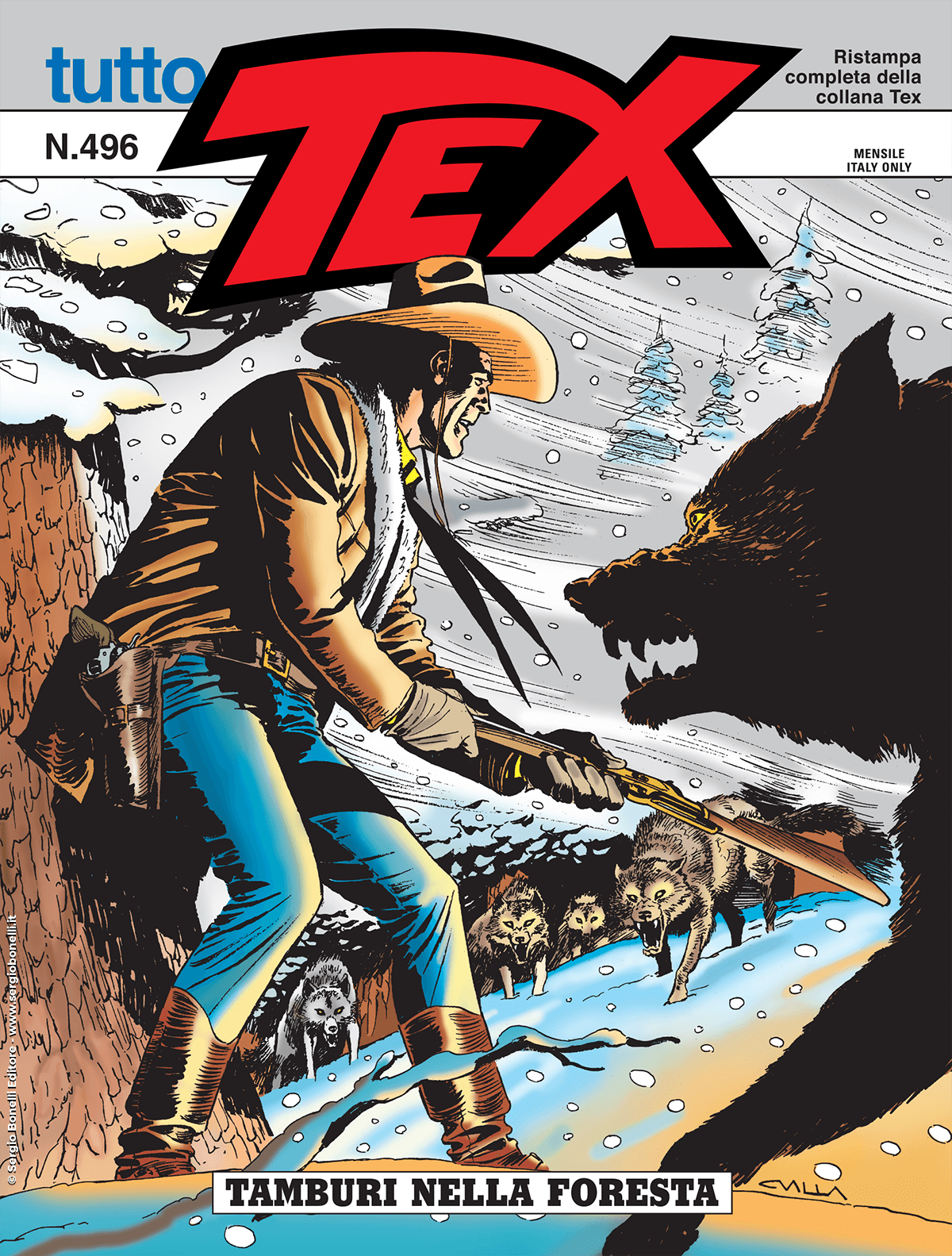 Tamburi nella foresta - Tutto Tex 496