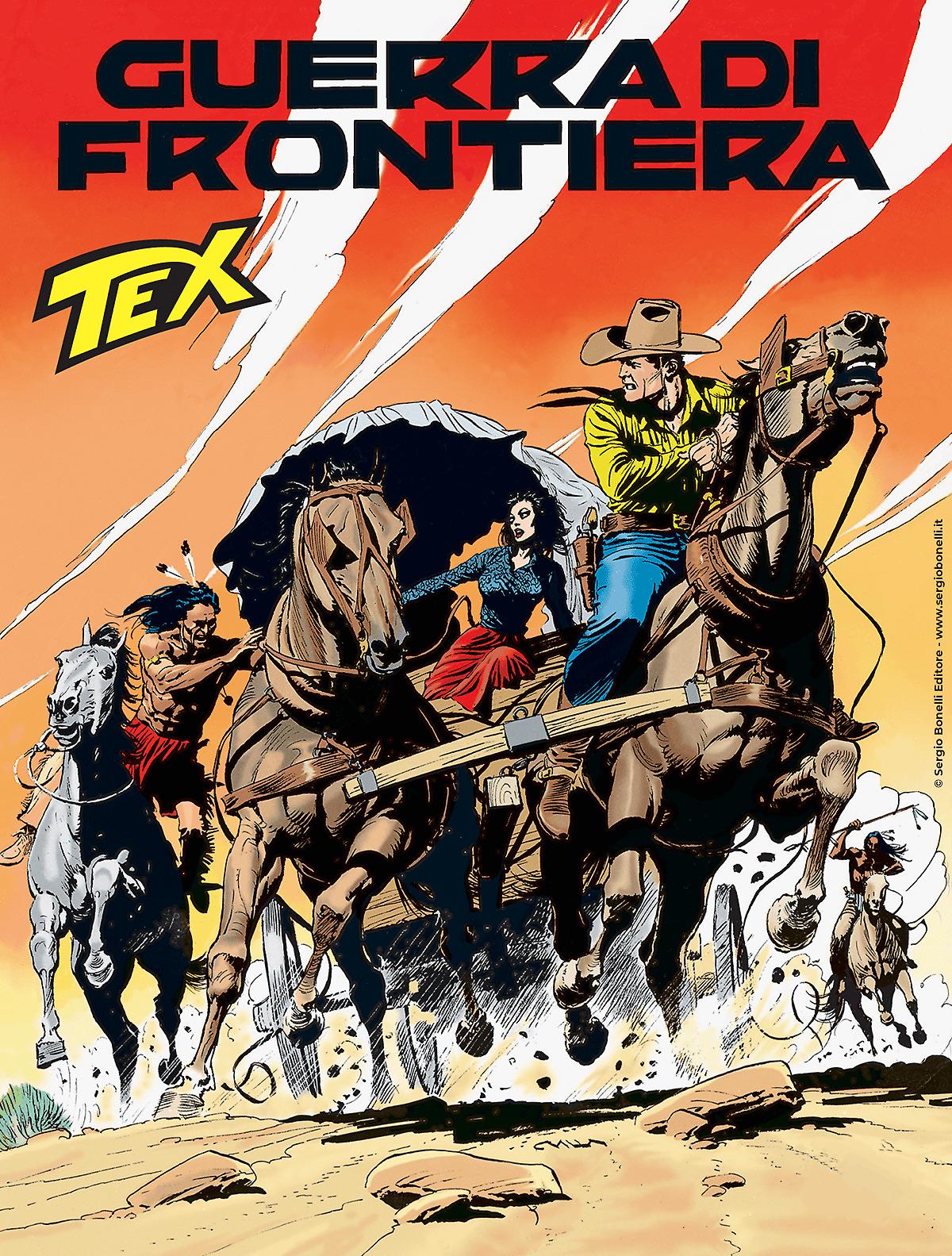 Guerra di frontiera - Tex Tre Stelle 498