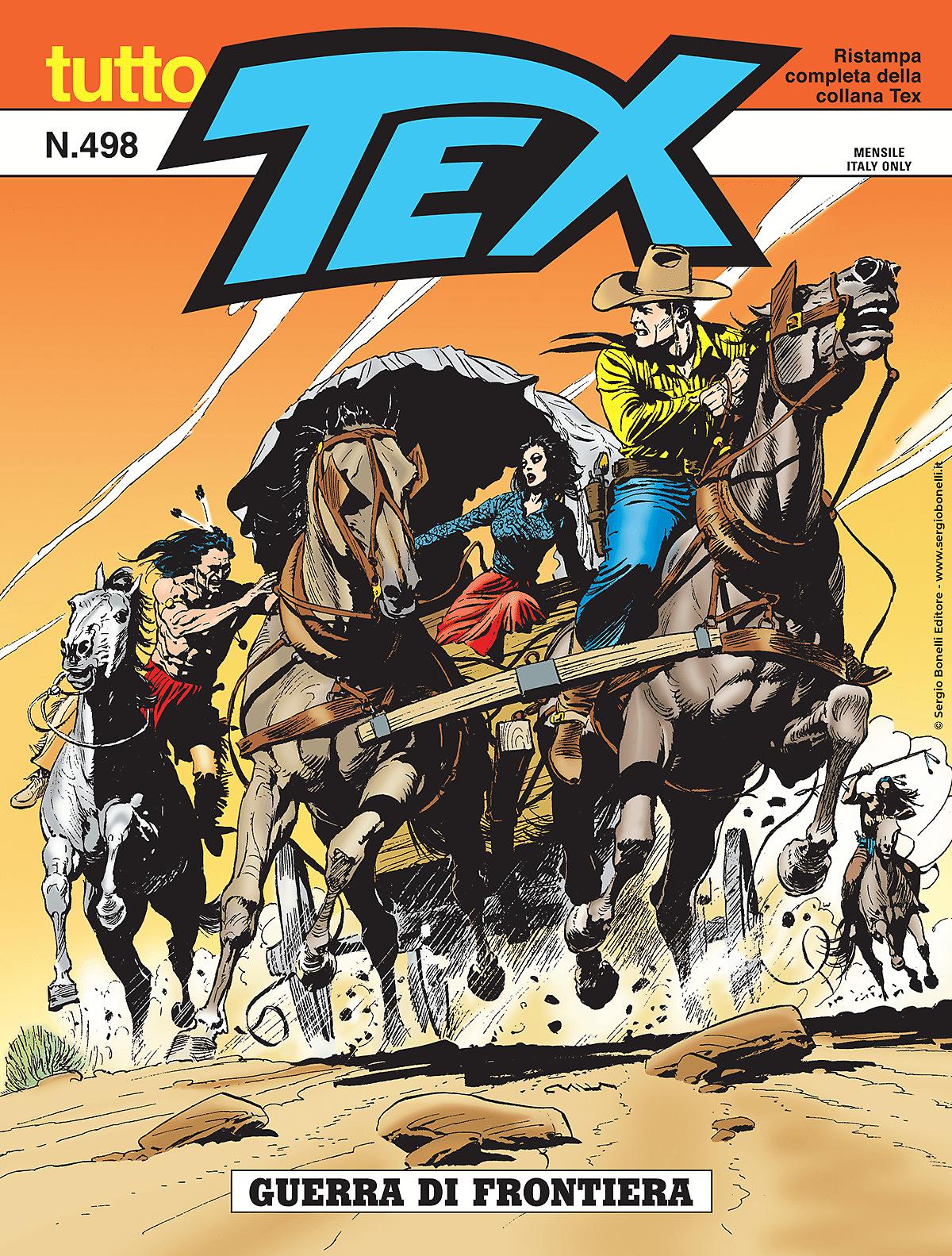 Guerra di frontiera - Tutto Tex 498