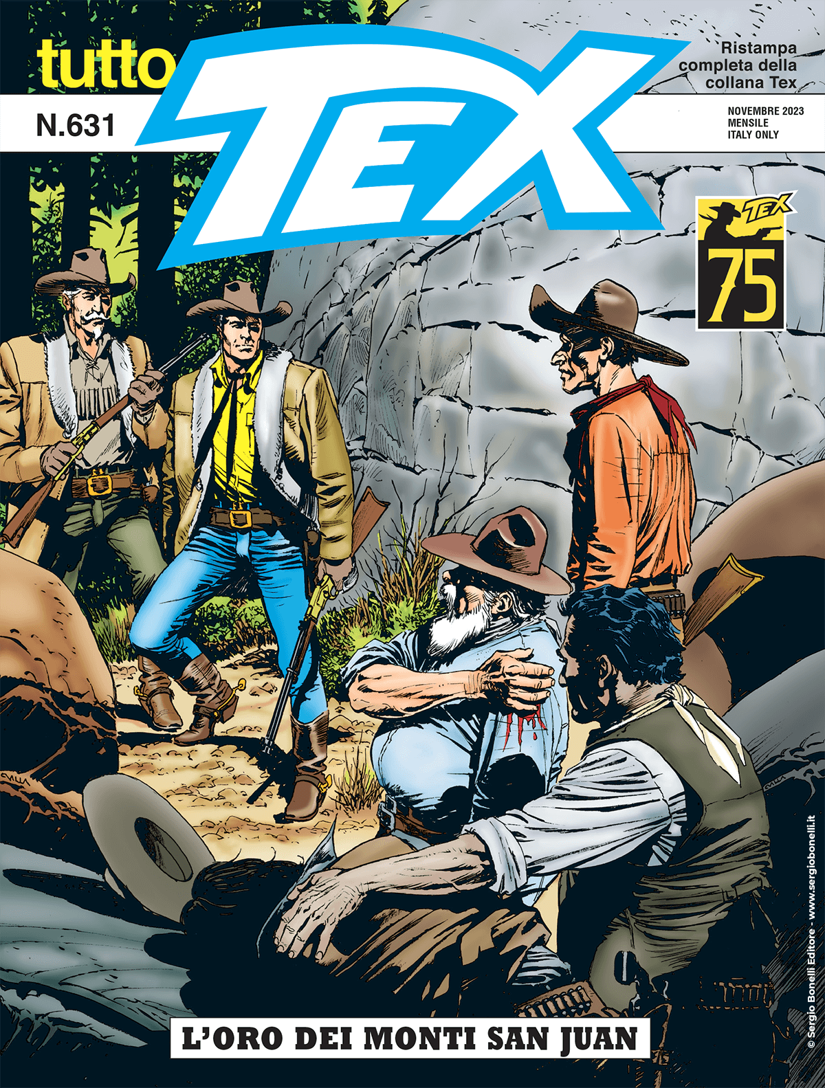 L'oro dei monti San Juan - Tutto Tex 631