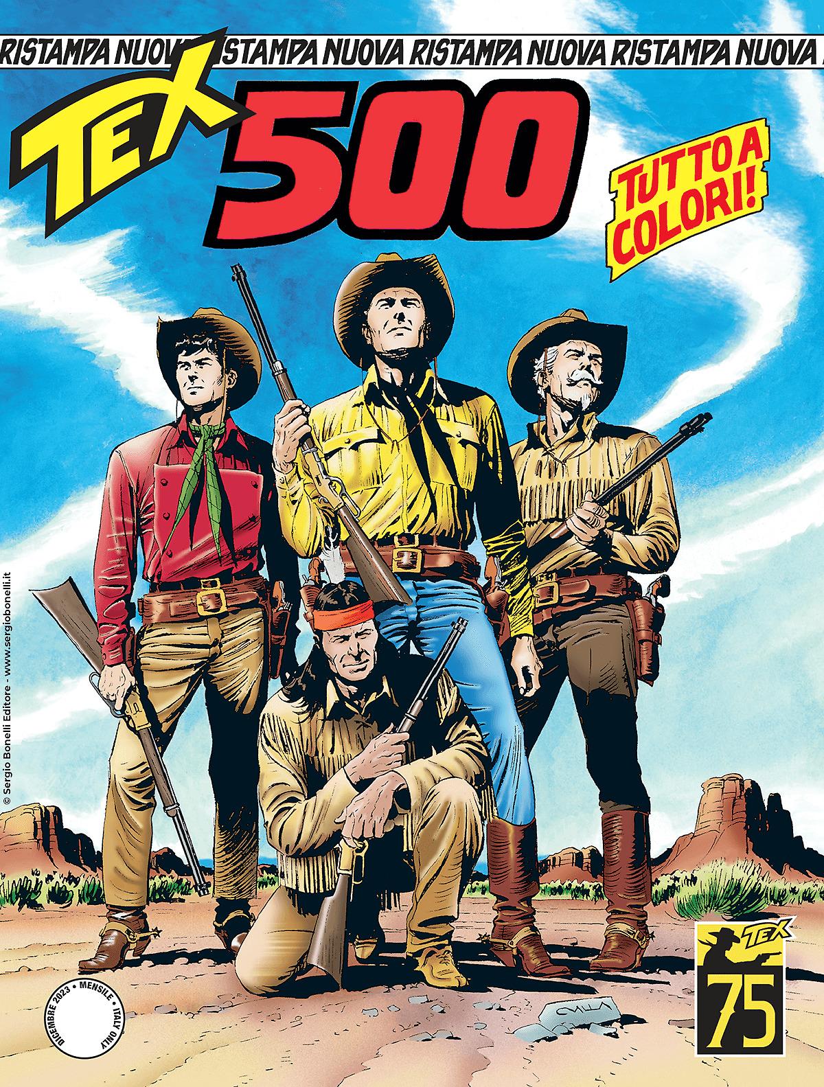 Uomini in fuga - Tex Nuova Ristampa 500