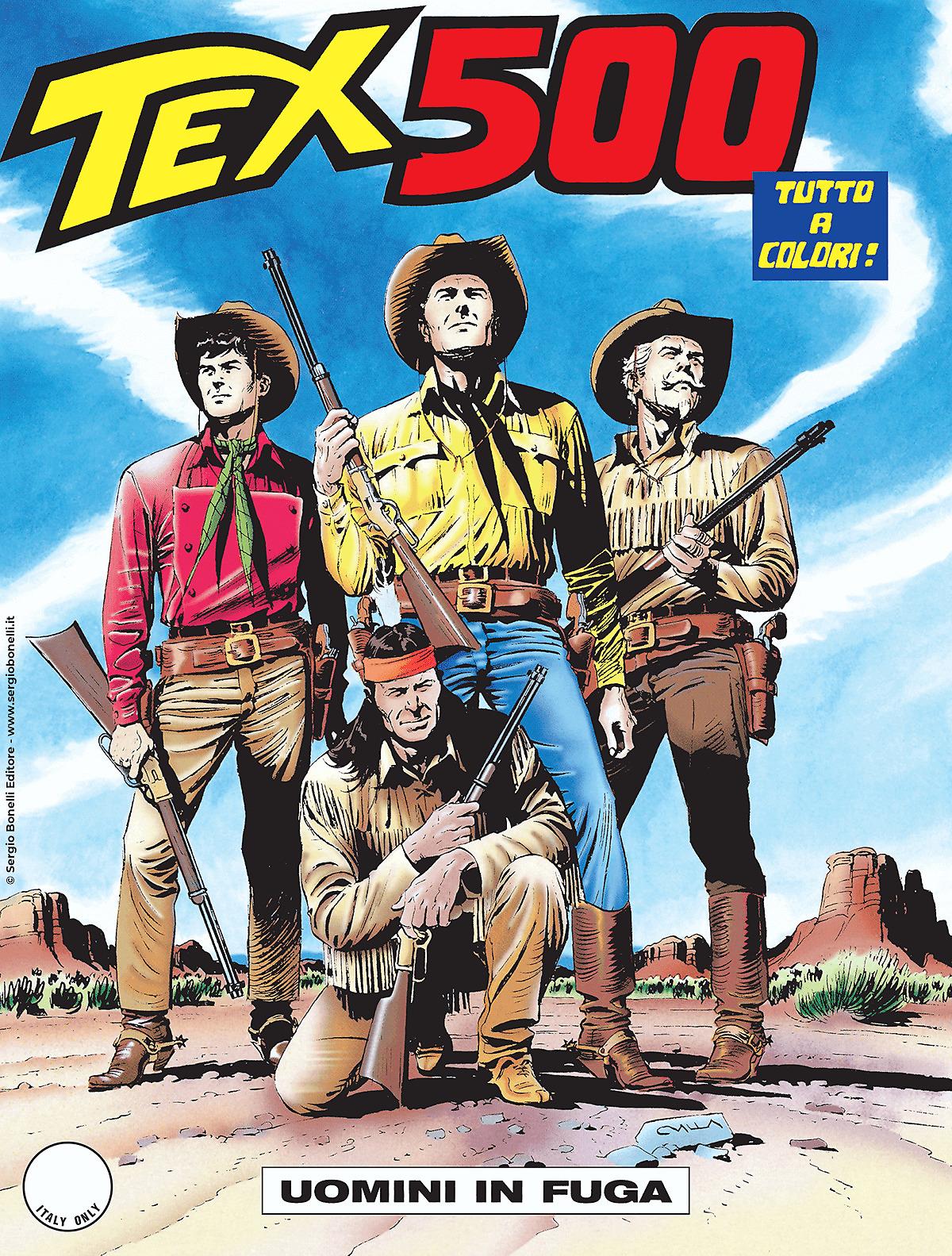 Uomini in fuga - Tex 500