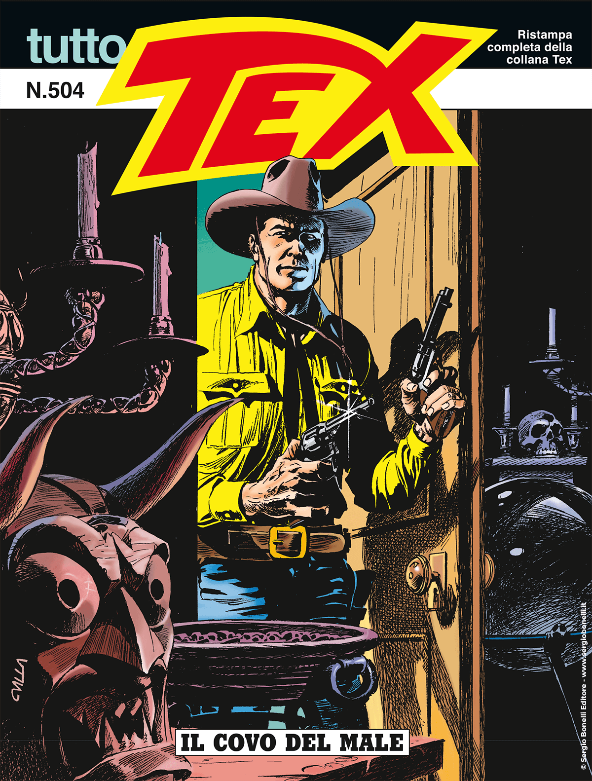 Il covo del male - Tutto Tex 504