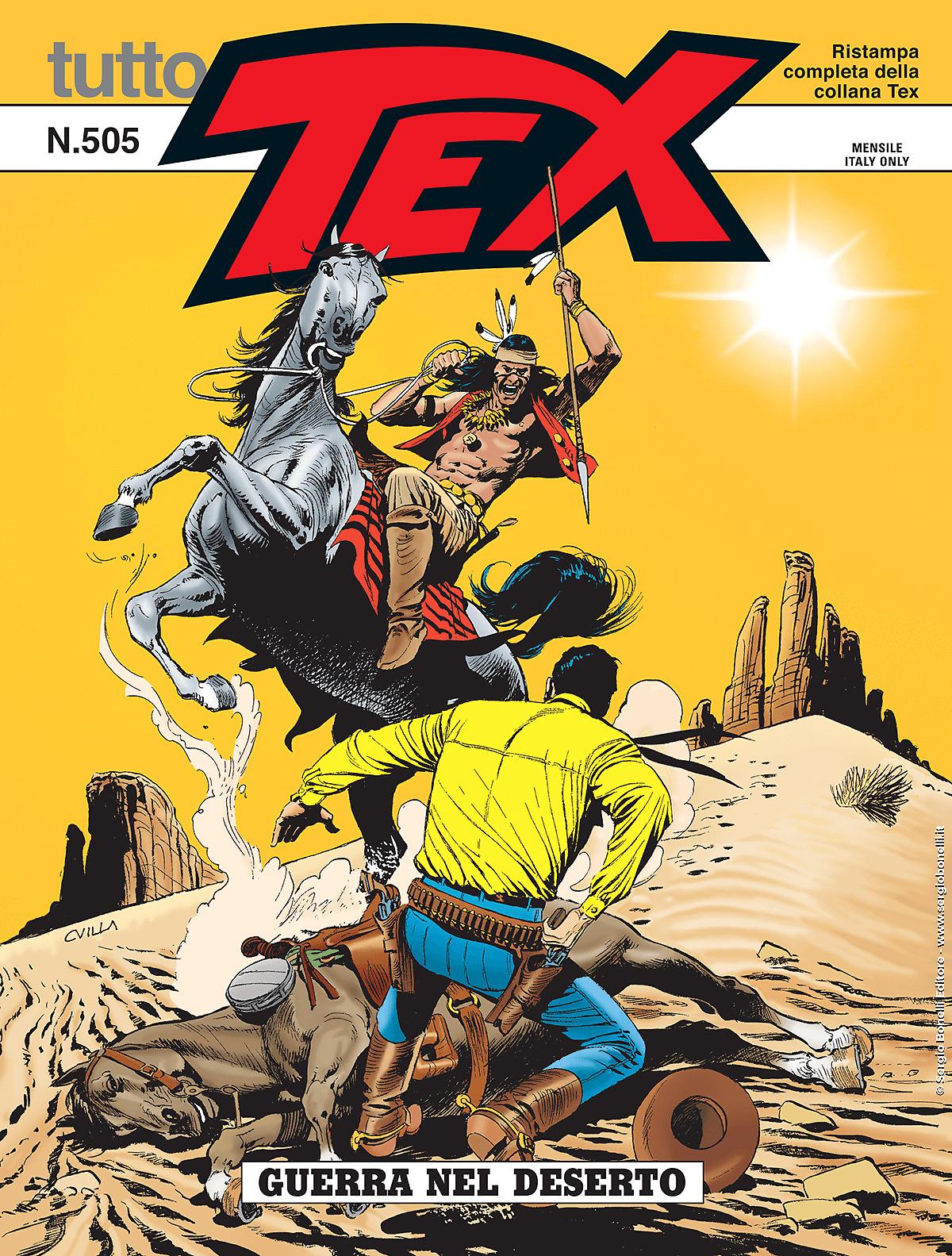Guerra nel deserto - Tutto Tex 505