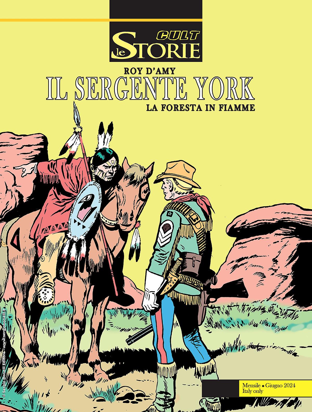 Il sergente York - La foresta in fiamme - Le Storie Cult 140