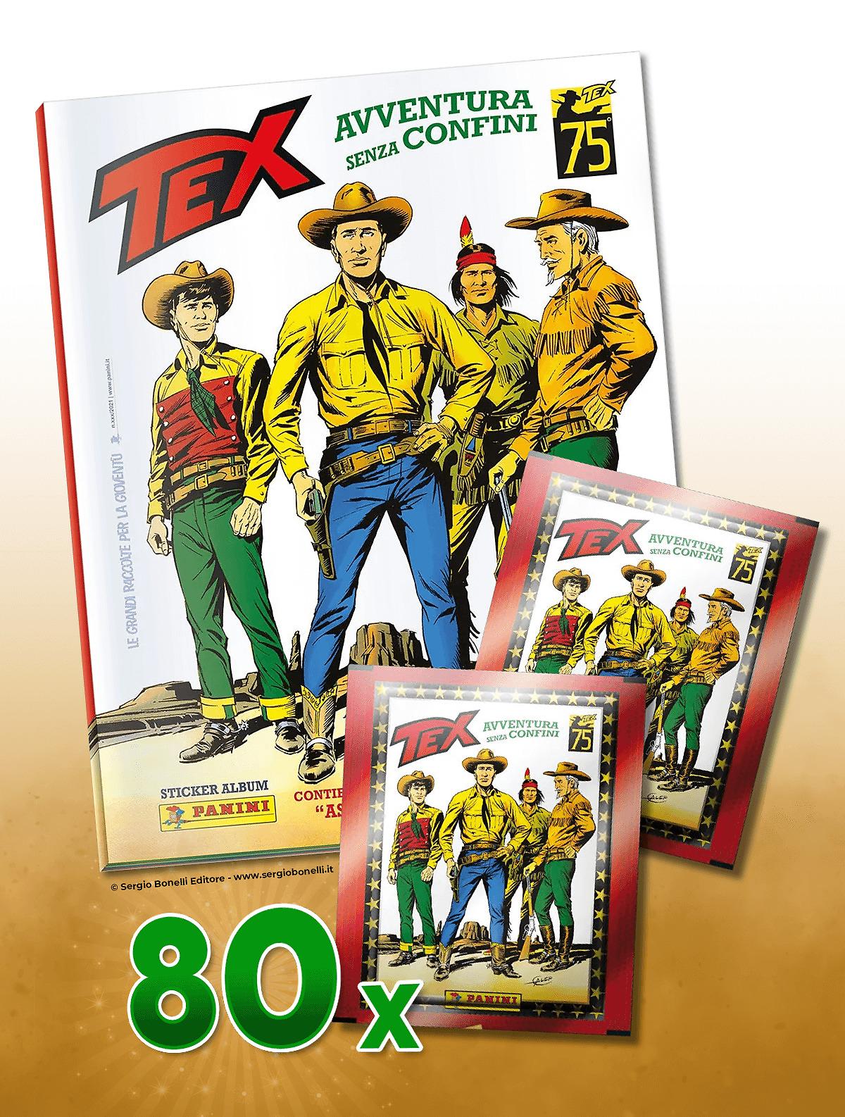 Tex - Avventura senza confini - 80 pacchetti