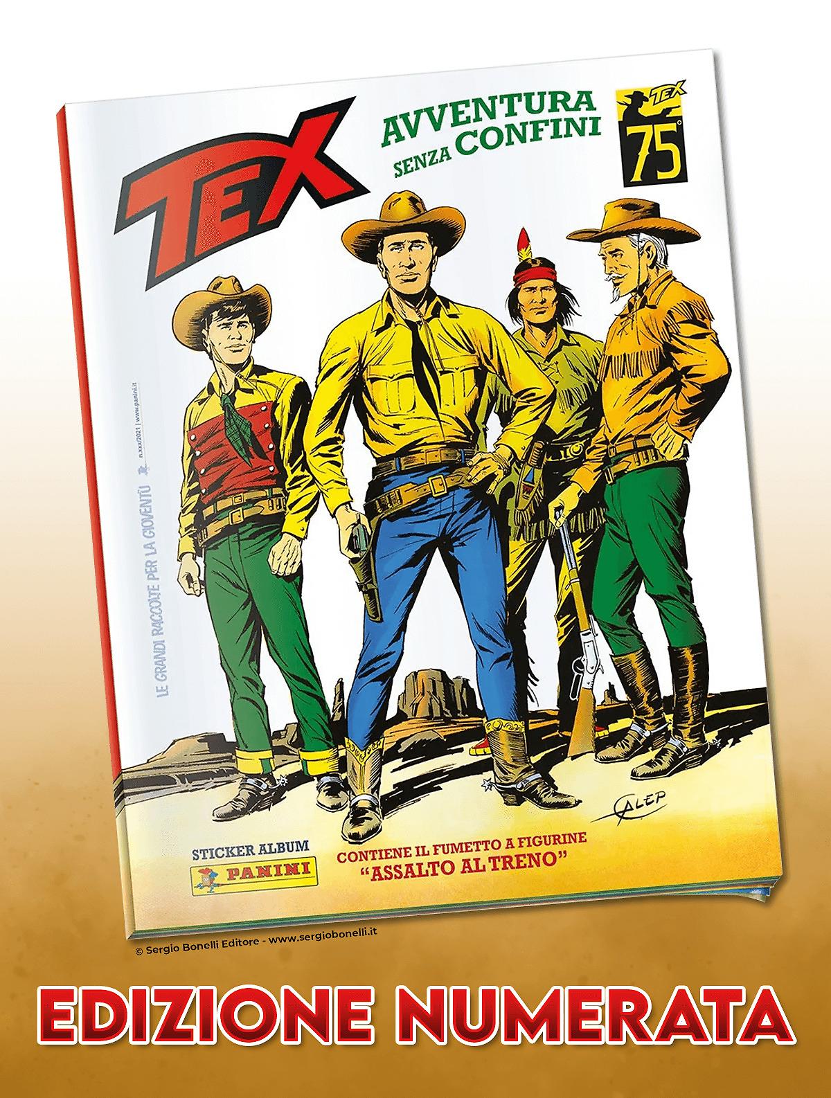 Tex - Avventura senza confini - Album Edizione Numerata