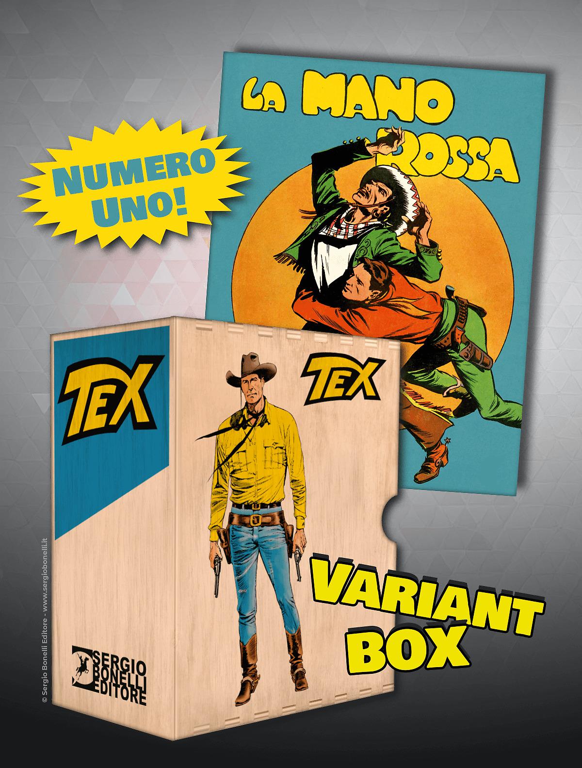 Tex 1 Variant logo giallo