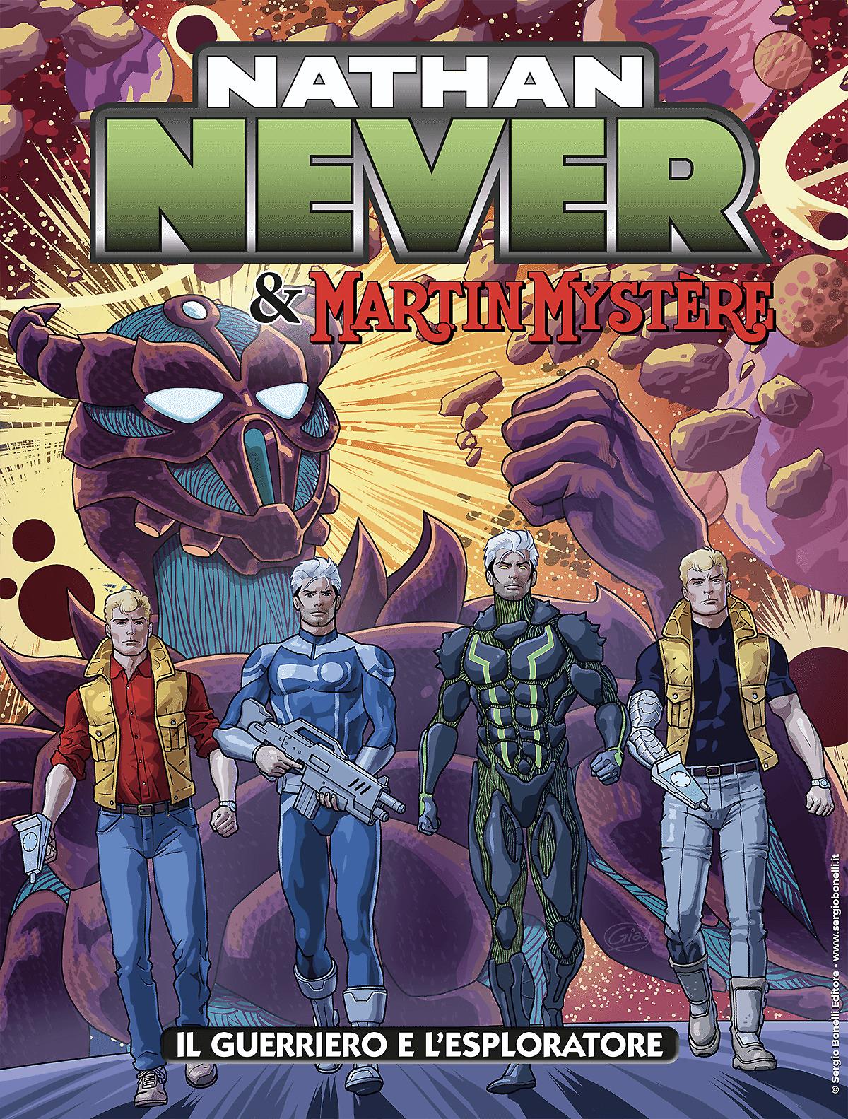 Il guerriero e l'esploratore - Nathan Never 404