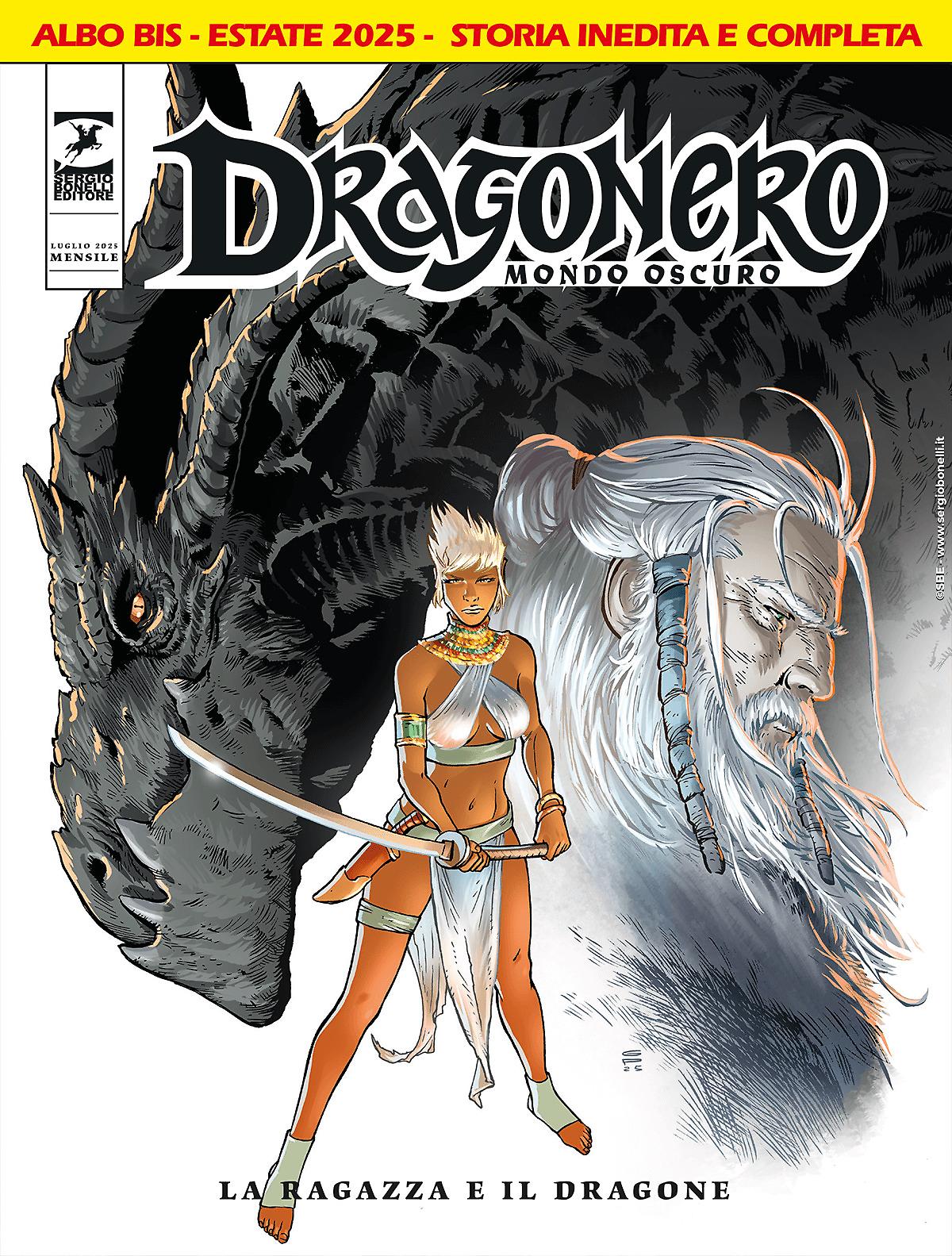 La ragazza e il dragone - Dragonero Mondo Oscuro 33 Bis