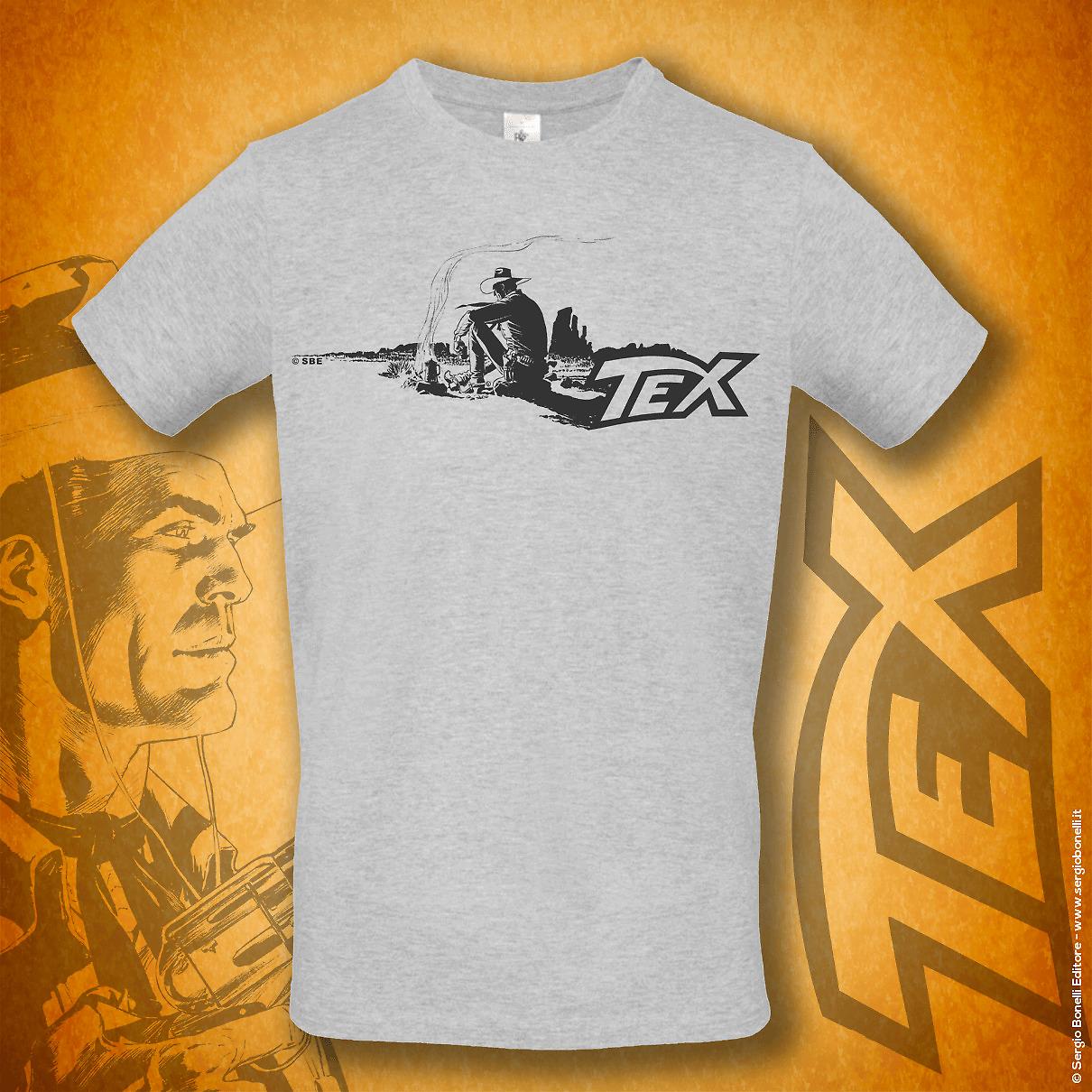 T-shirt Tex bivacco - Grigio