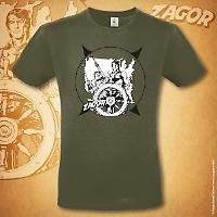 T-shirt Zagor Odissea americana - Urban Khaki
