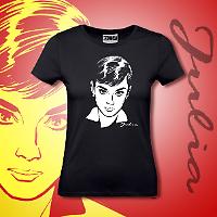 T-shirt Donna Julia - Nera