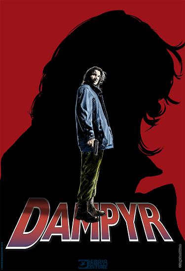 Il "Biposter" di Dampyr, illustrazione di Michele Cropera.