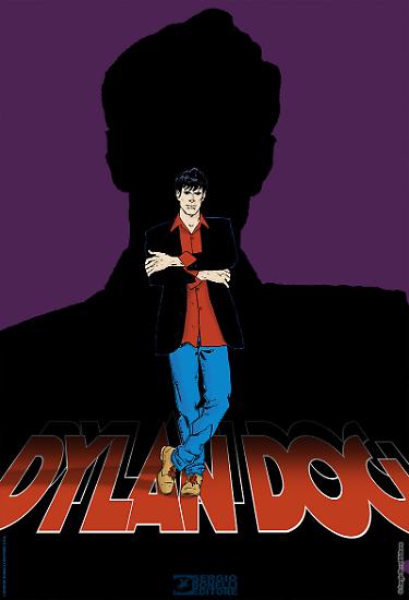 Il "BiPoster" di Dylan Dog, illustrazione di Angelo Stano.