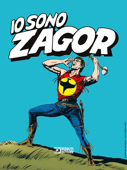 La copertina della nuova edizione di "Io Sono Zagor".
